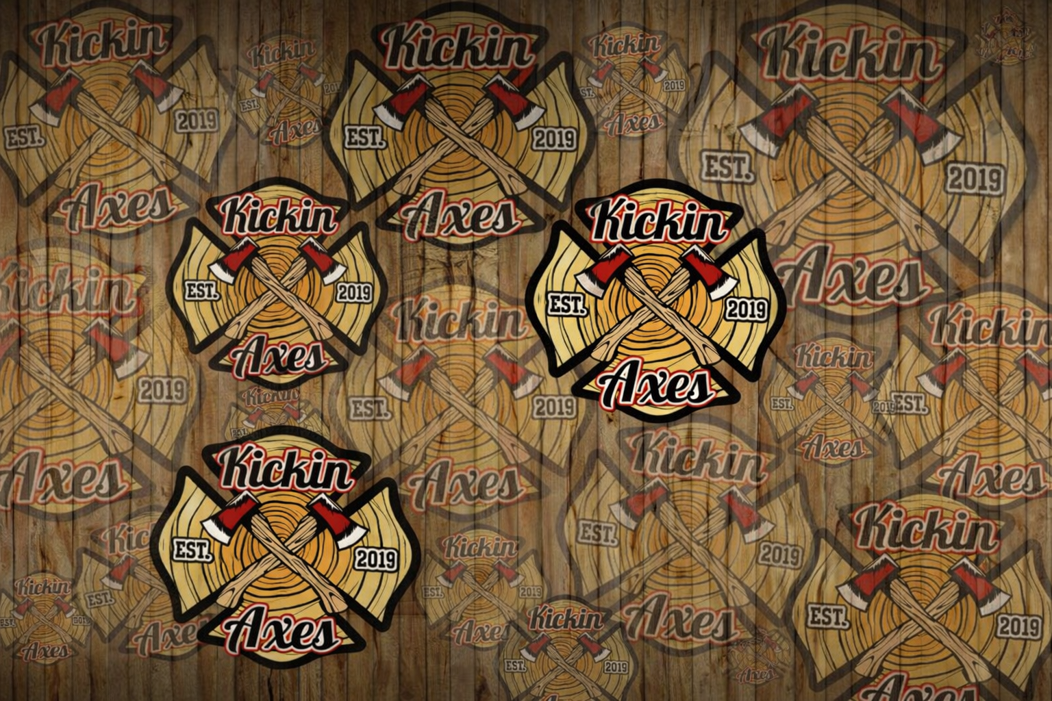 Kickin Axes- Multiple Logo.png