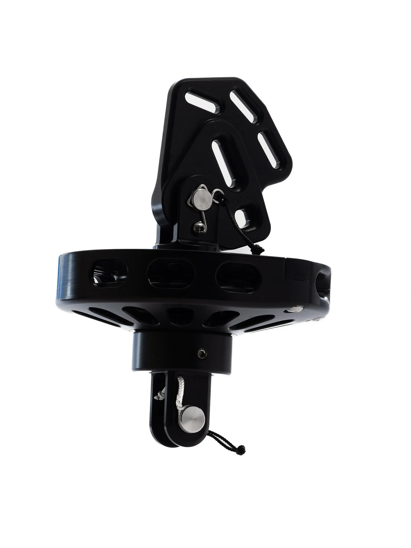 KZ Racefurlers 2ton furling unit with tack plate intentionally built to integrate into the upper fork. This unit went straight to the @doylesailssalem loft to have the sail built around it.