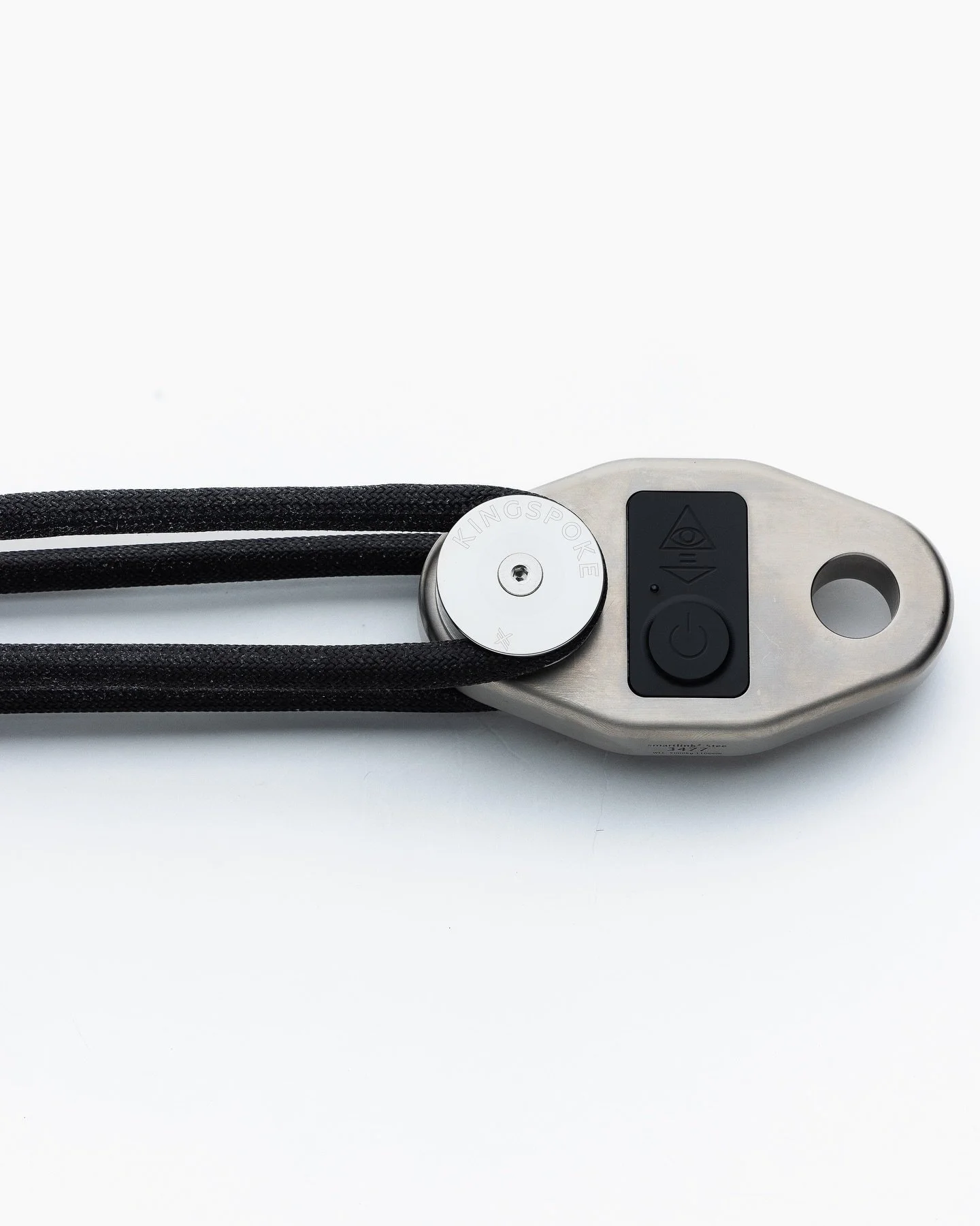 In house designed cotton rail pin and ferrule to integrate loadcell into the forestay.