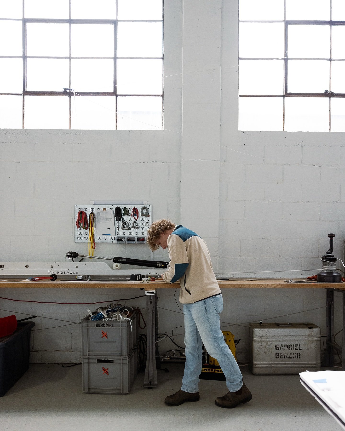 Newest and oldest members of the team