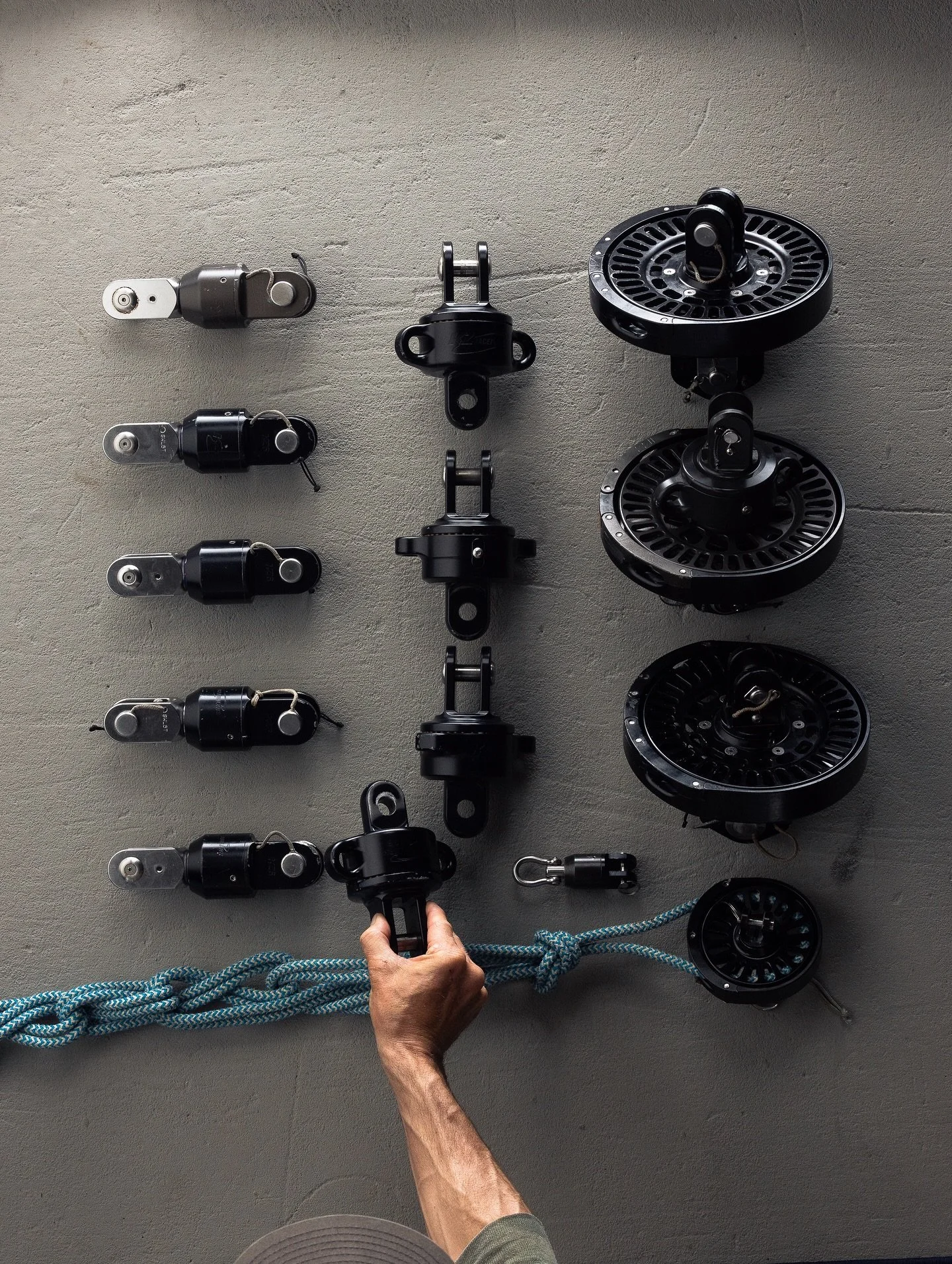 Bermuda Race Prepping KZ Racefurlers, done here in house. Bearings, grease, replacement parts, lubricants, everything need to keep things operating properly. Self service kits also available in house and on our website.