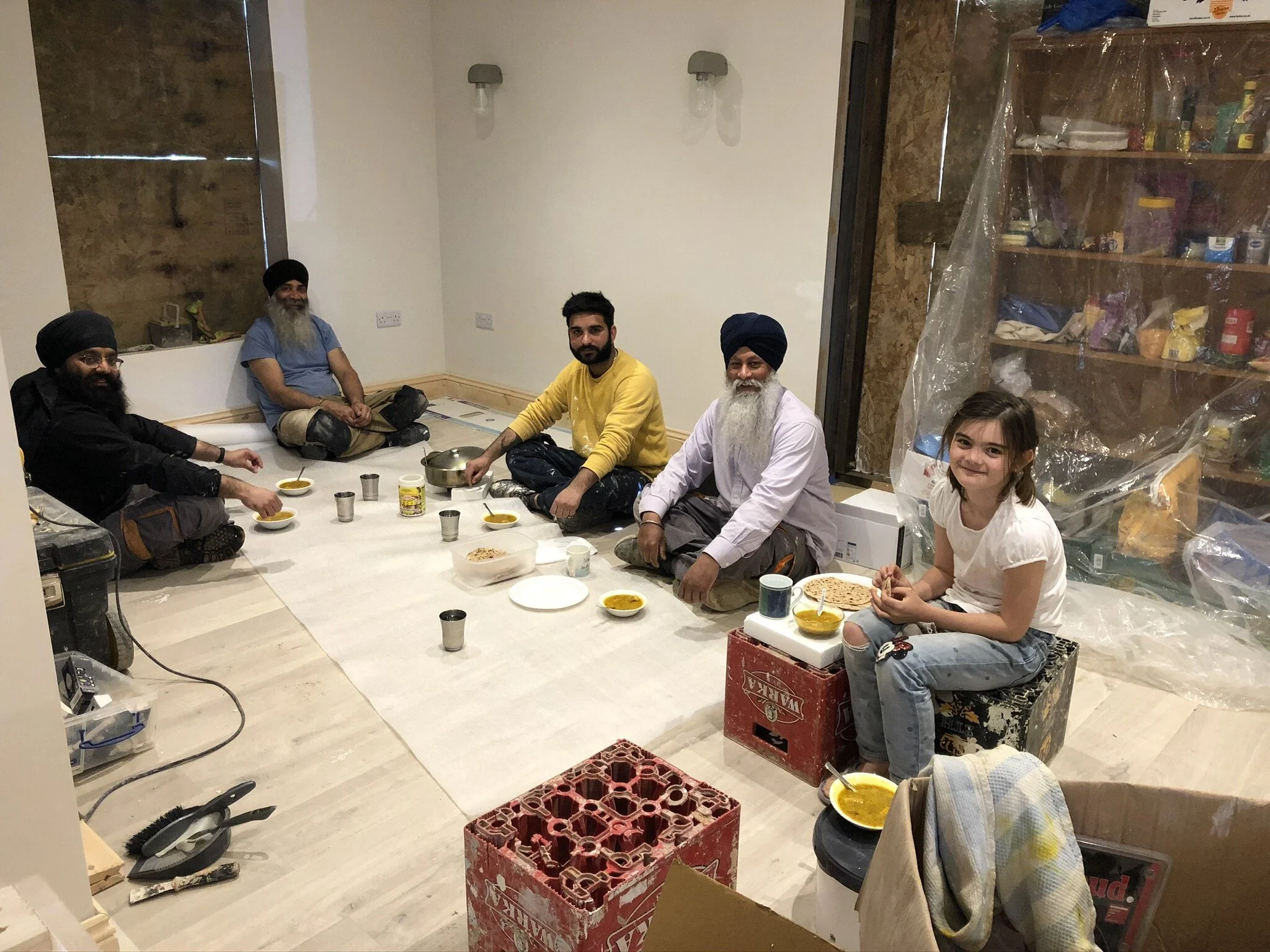 And thank you for lovely lunch.