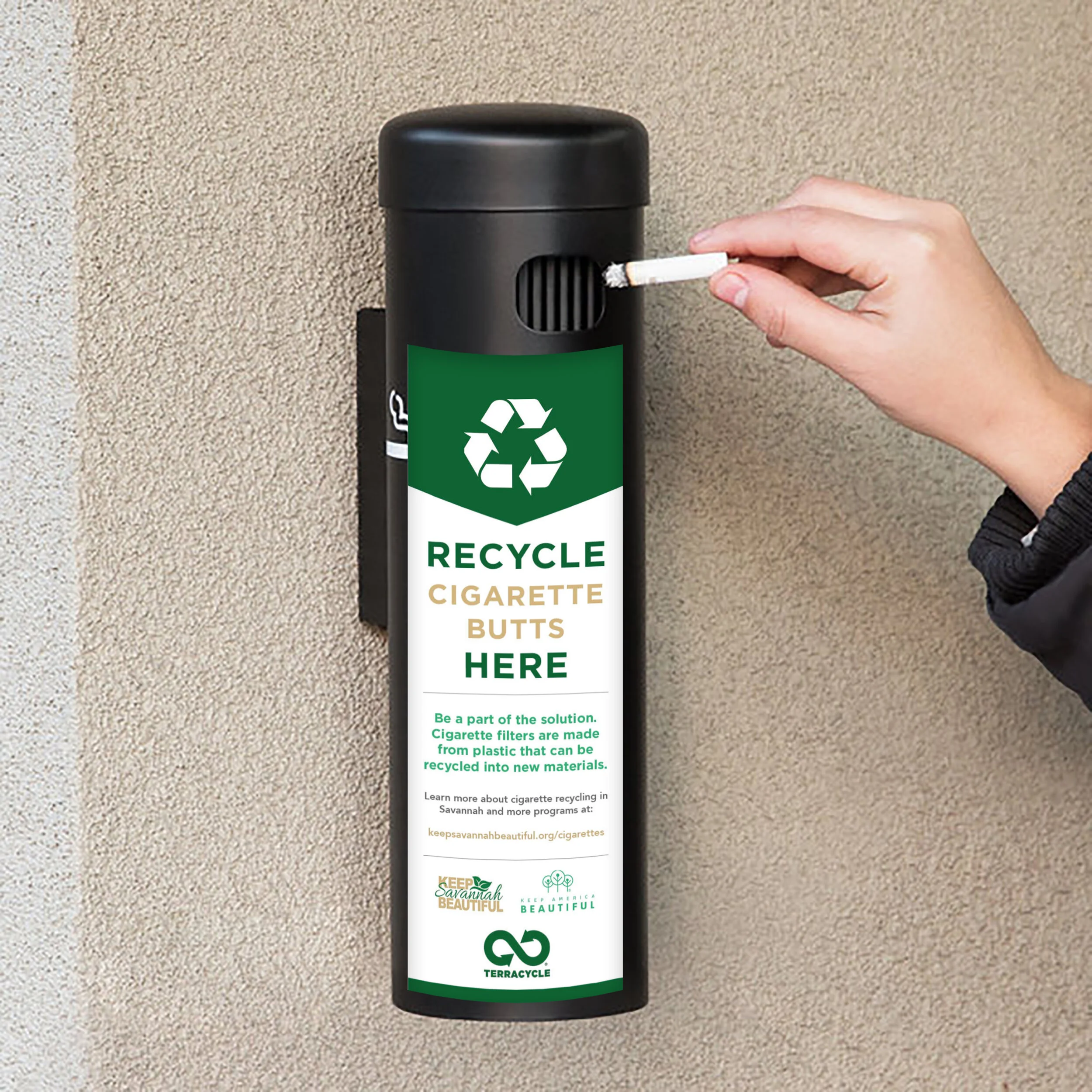 Cigarette Butt Recycling — Keep Savannah Beautiful