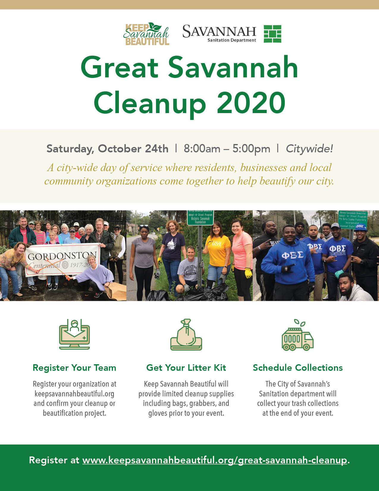 Great Savannah Cleanup 2020