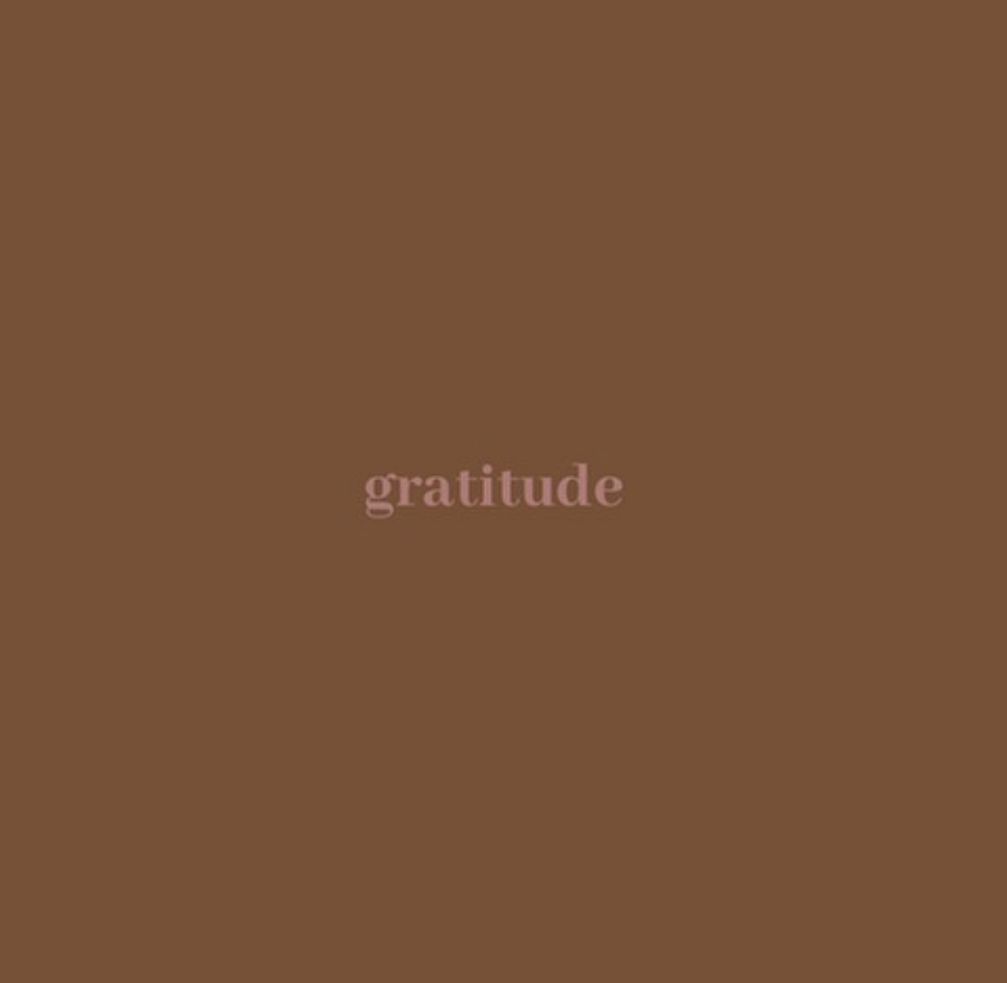 Gratitude