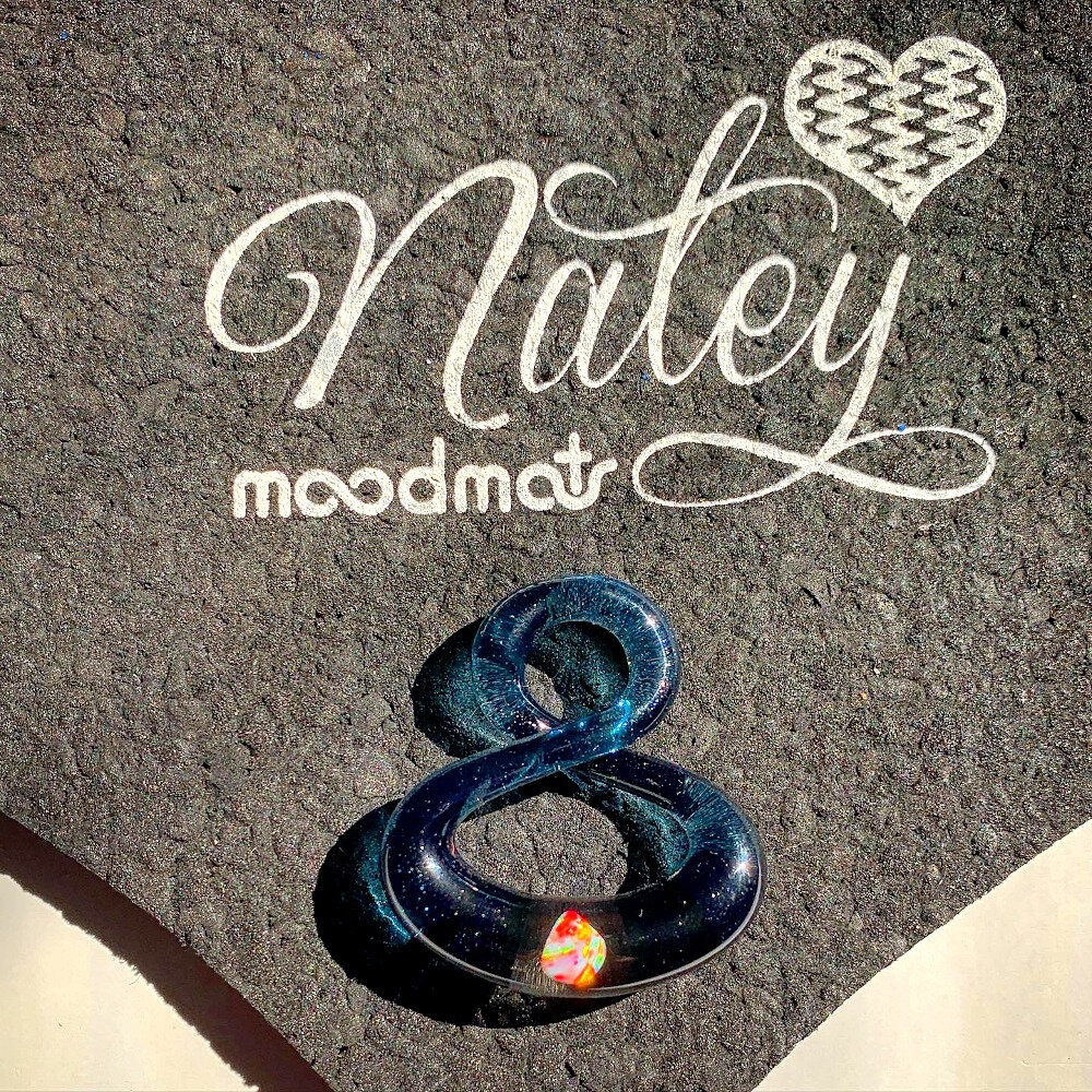 Midnight Redrock Infinity Pendant