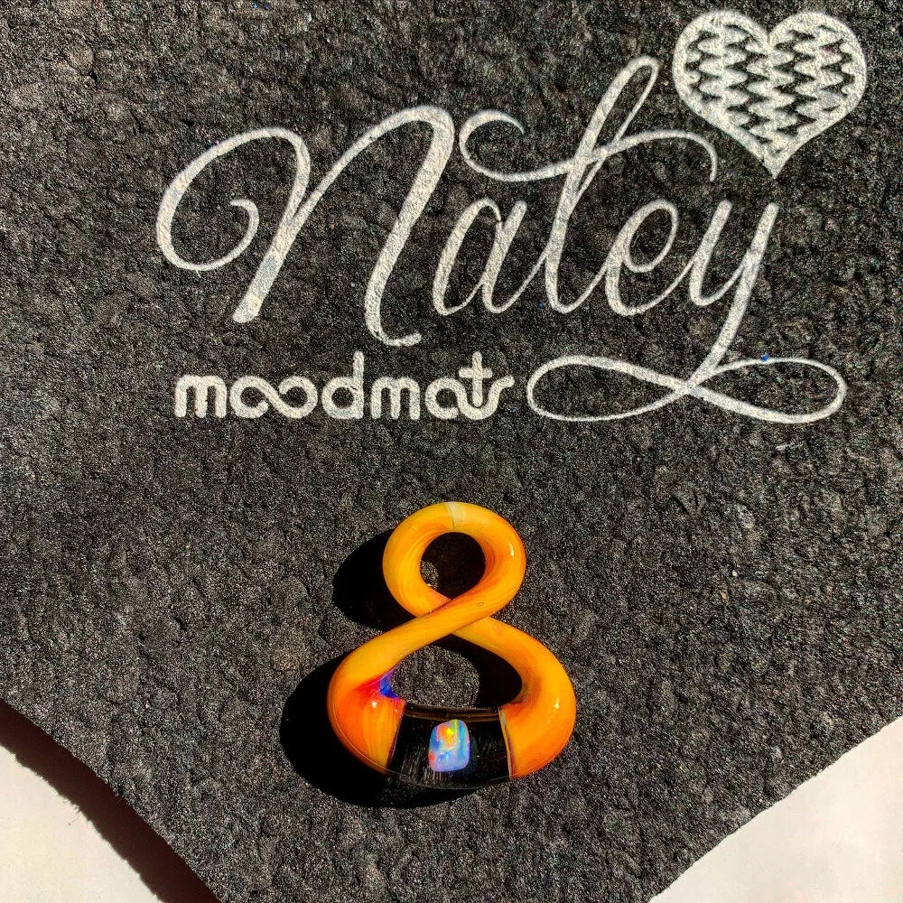 Orange Infinity Mini-Pendant