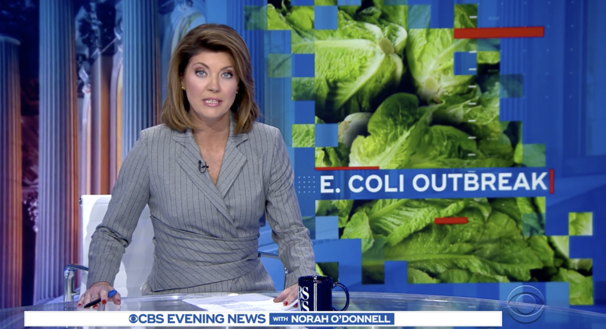 CBS News: E. coli outbreak linked to Fresh Express salad kits 