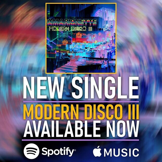 &ldquo;Modern Disco III&rdquo; is now available on all streaming platforms. Pre-order our new album out 7/17. Link in bio