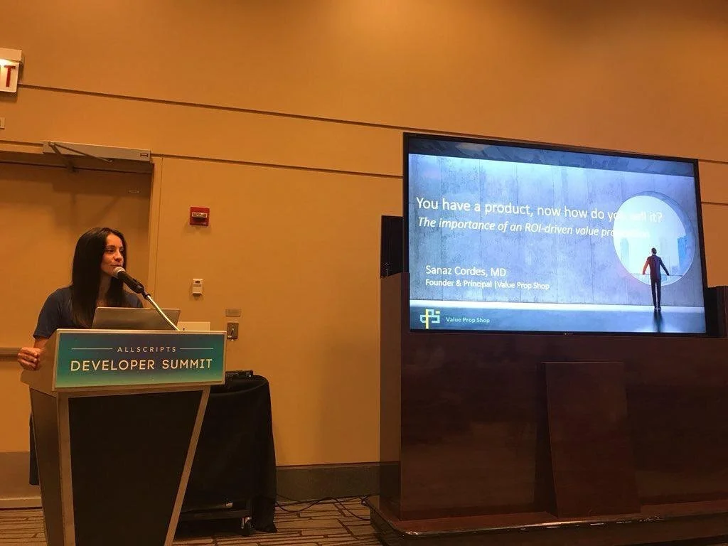 Sanaz Cordes Speaking at the Allscripts Developer Summit 2018