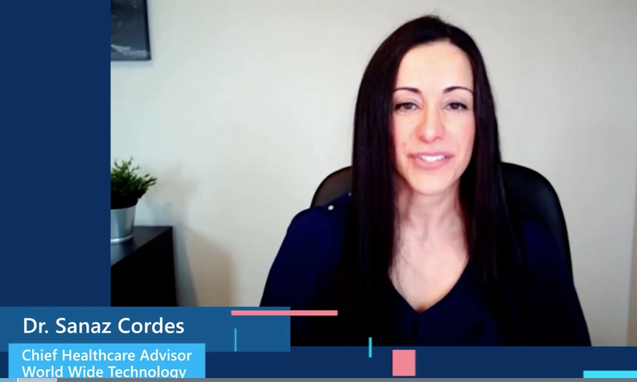 Dr. Cordes at Microsoft Ignite 2021