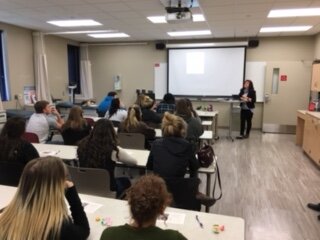 Barbara Hogan Presents at Sinclair Community College Business Career Day