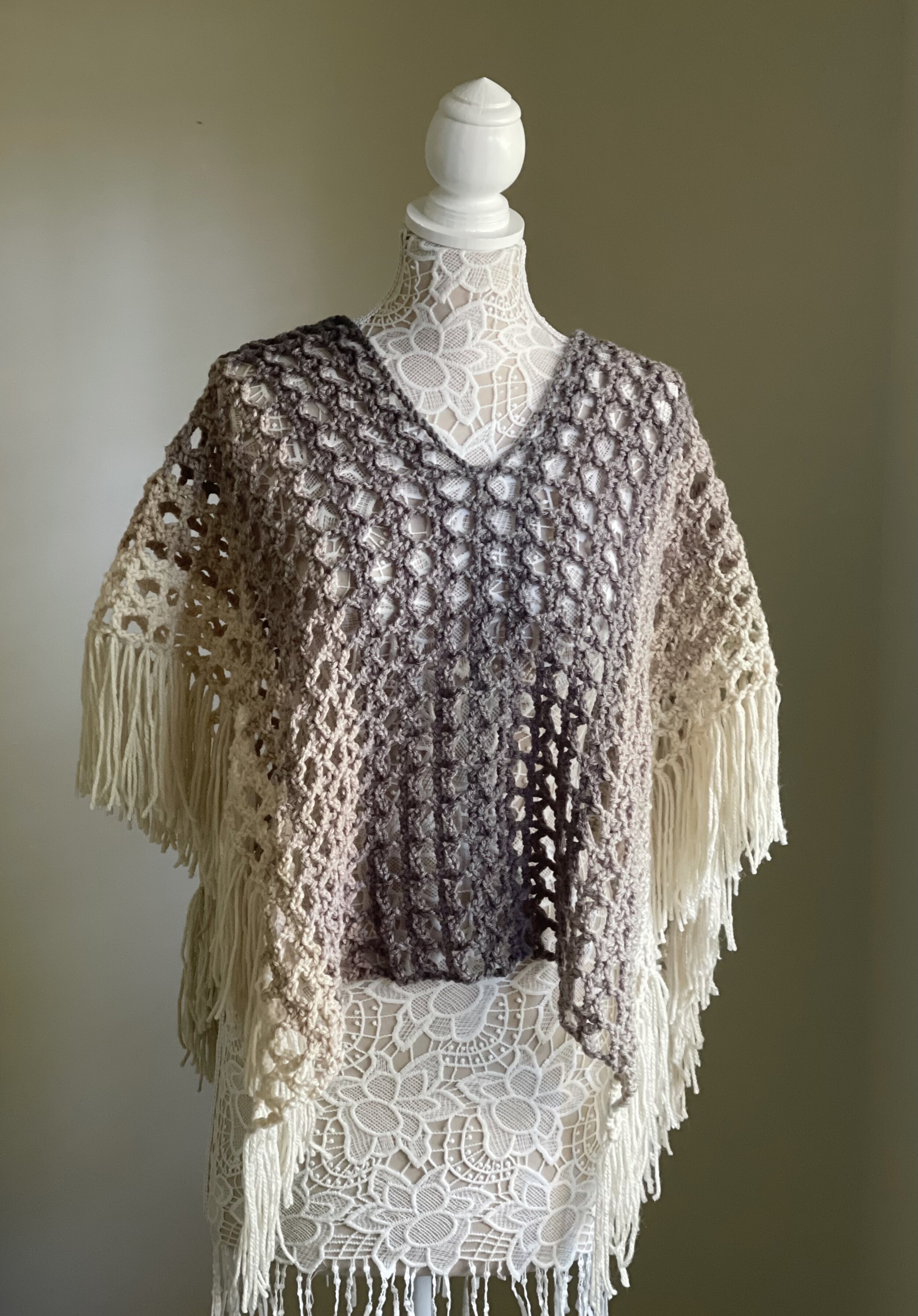 The Gemini Poncho — Day's Crochet & Knit