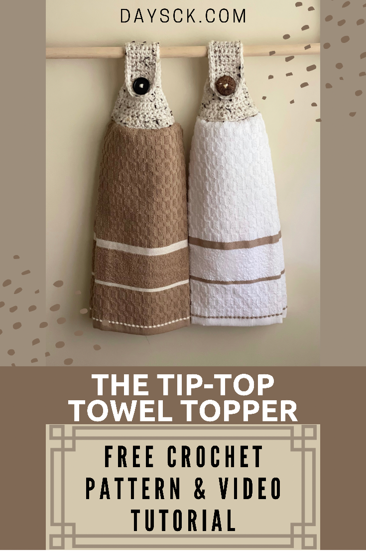 6-Piece Crochet Trim Towel Set