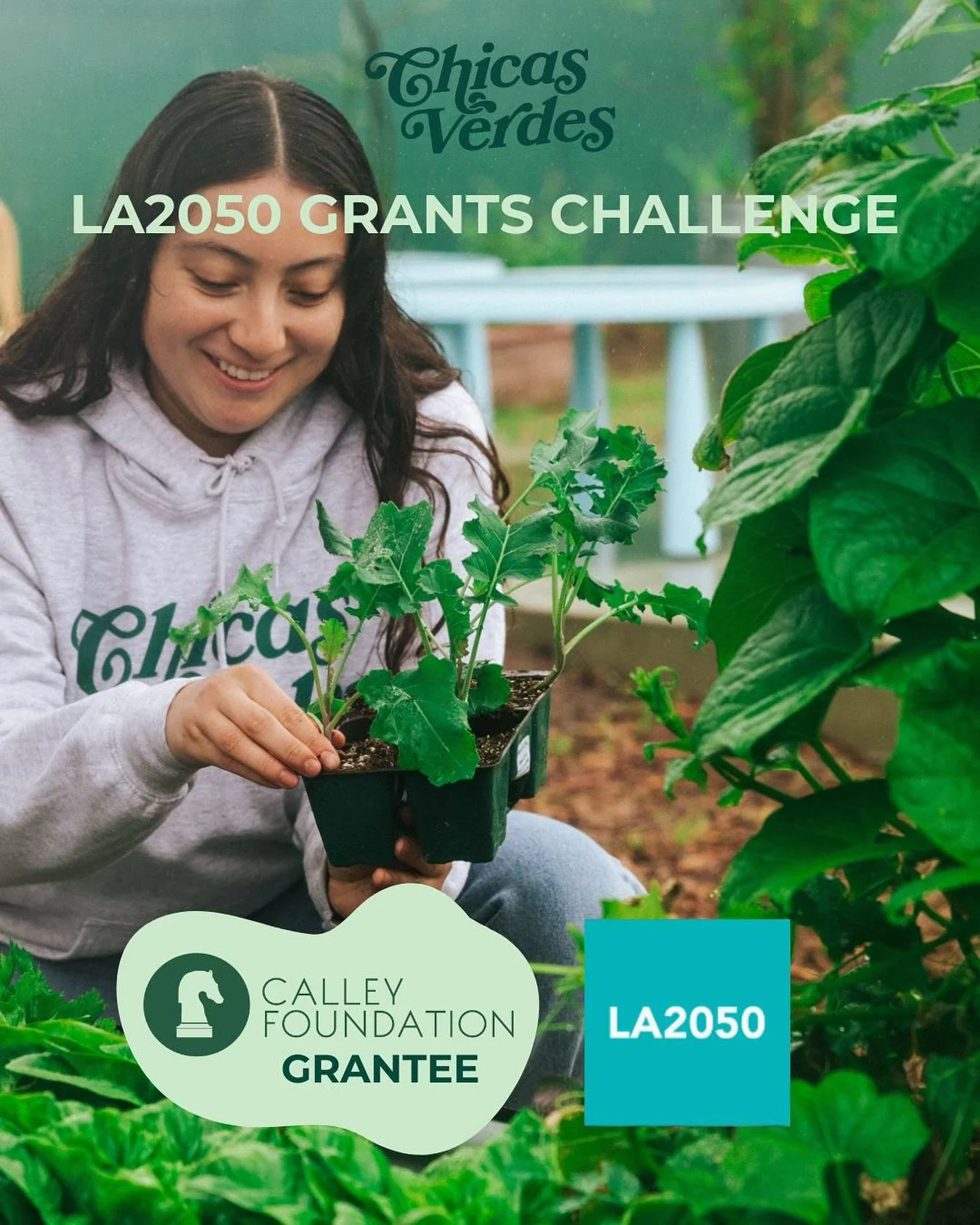 📣 Did you hear the news? We won! 

We&rsquo;re proud to share that we&rsquo;ve been awarded a grant for our School Gardening Competition from @calleyfoundation as part of this year&rsquo;s @la2050 Grants Challenge! 🥳

In total, 55 LA-area nonprofit