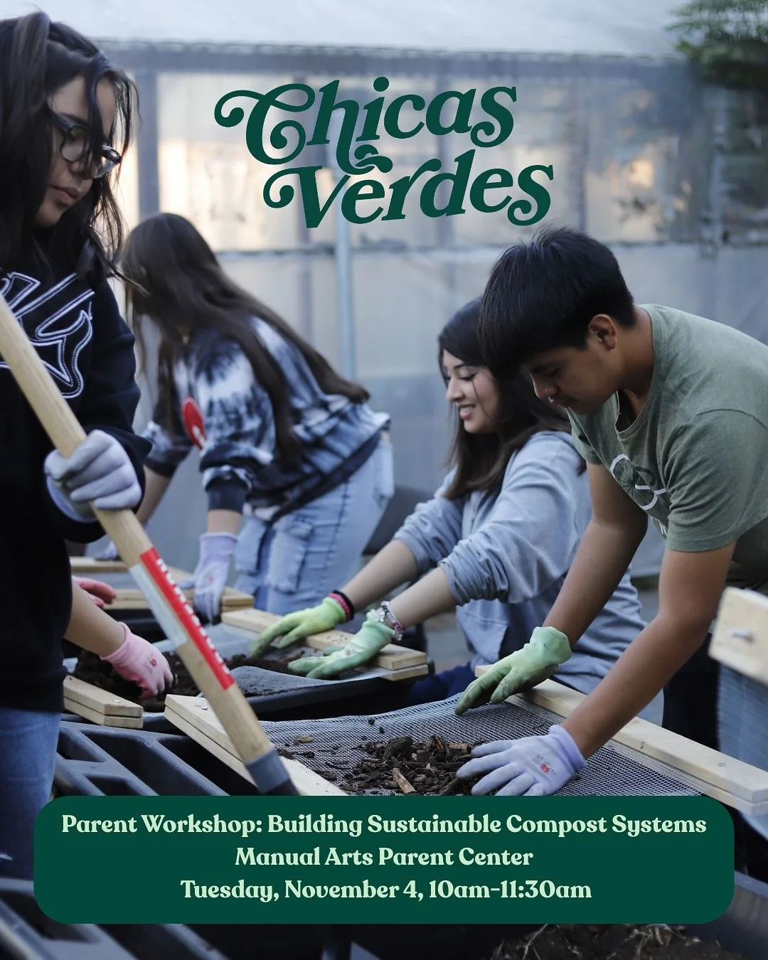 The first step to growing your own food is caring for the soil!

And what better way to create nutritious soil than by using food scraps? Composting not only eliminates food waste from our landfills, it helps us grow healthier gardens and communities