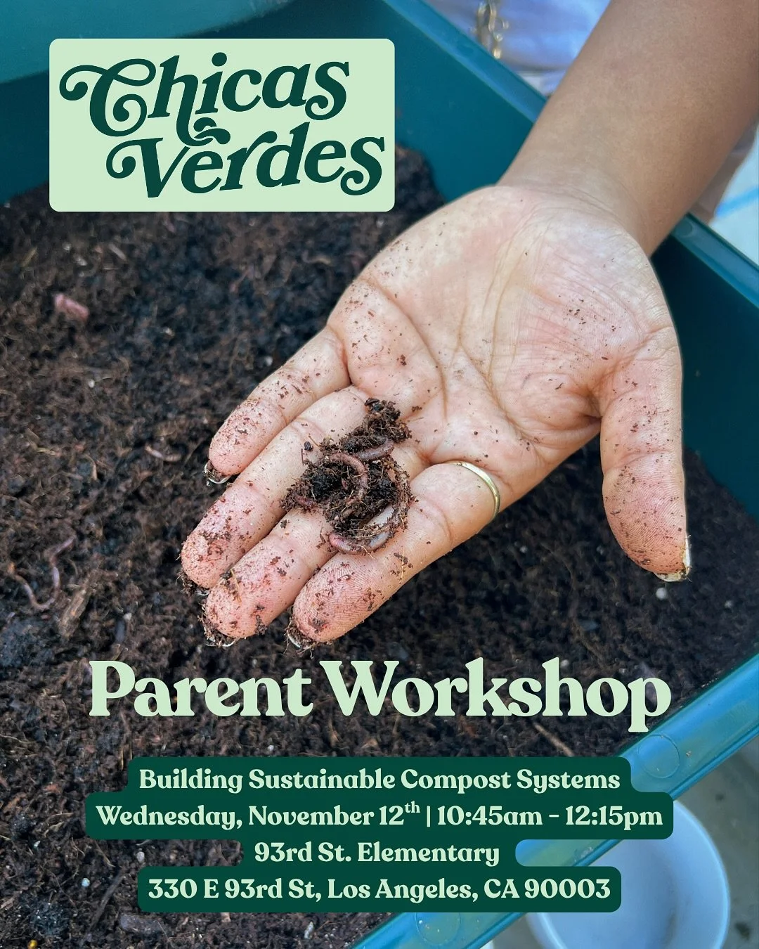 Another compost workshop tomorrow! This time for our parents at @93rdstreetschool ✨🌱🪏