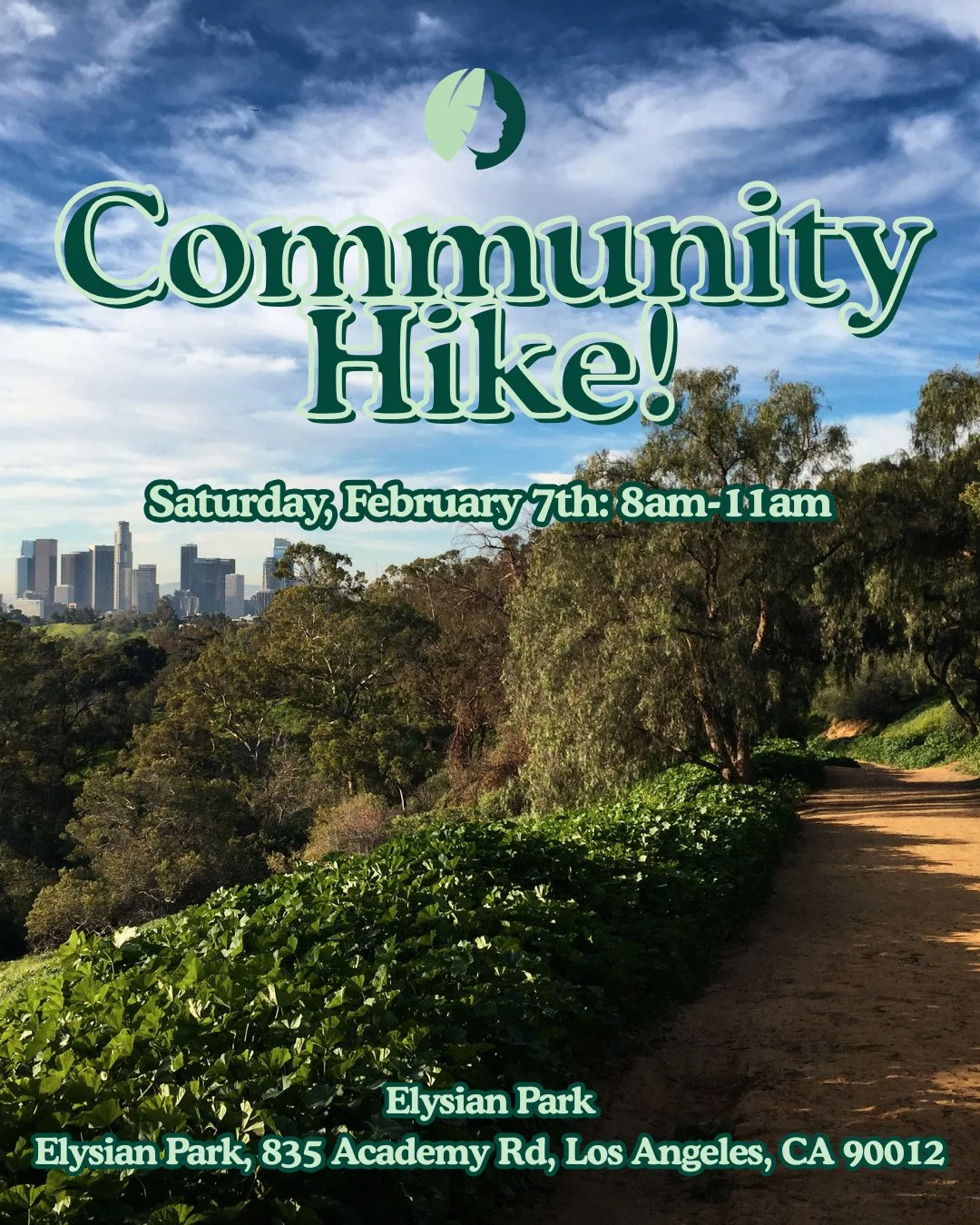 Join us for our quarterly Community Hike 🌿⁠
This time, we&rsquo;re exploring Elysian Park.⁠
⁠
Our Community Hikes are a great intro to getting into nature; we take the hard part out of it:⁠
✨ the planning⁠
✨ and finding people to hike with⁠
⁠
Just s