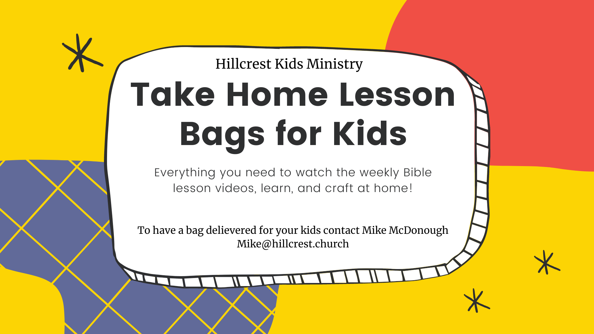 Kids Ministry Lesson Packets
