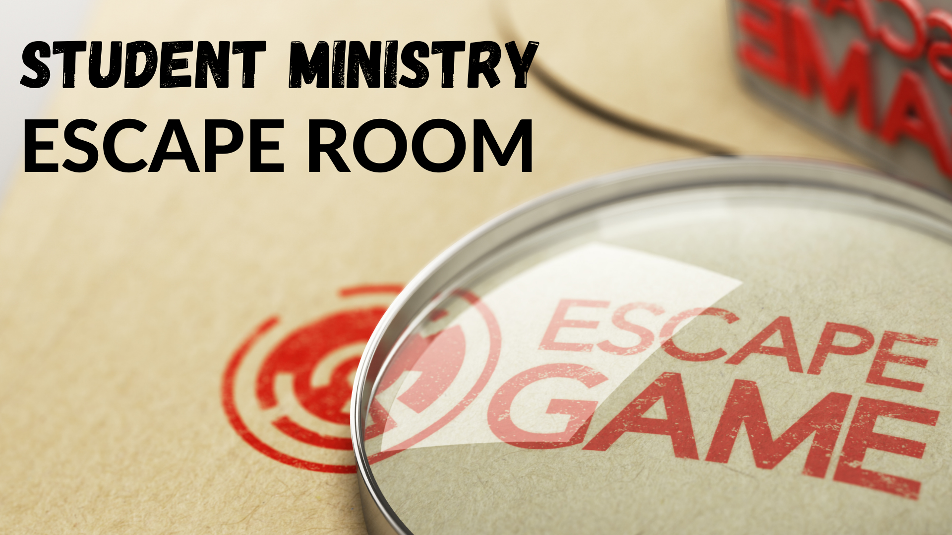 Student Ministry: Escape Room