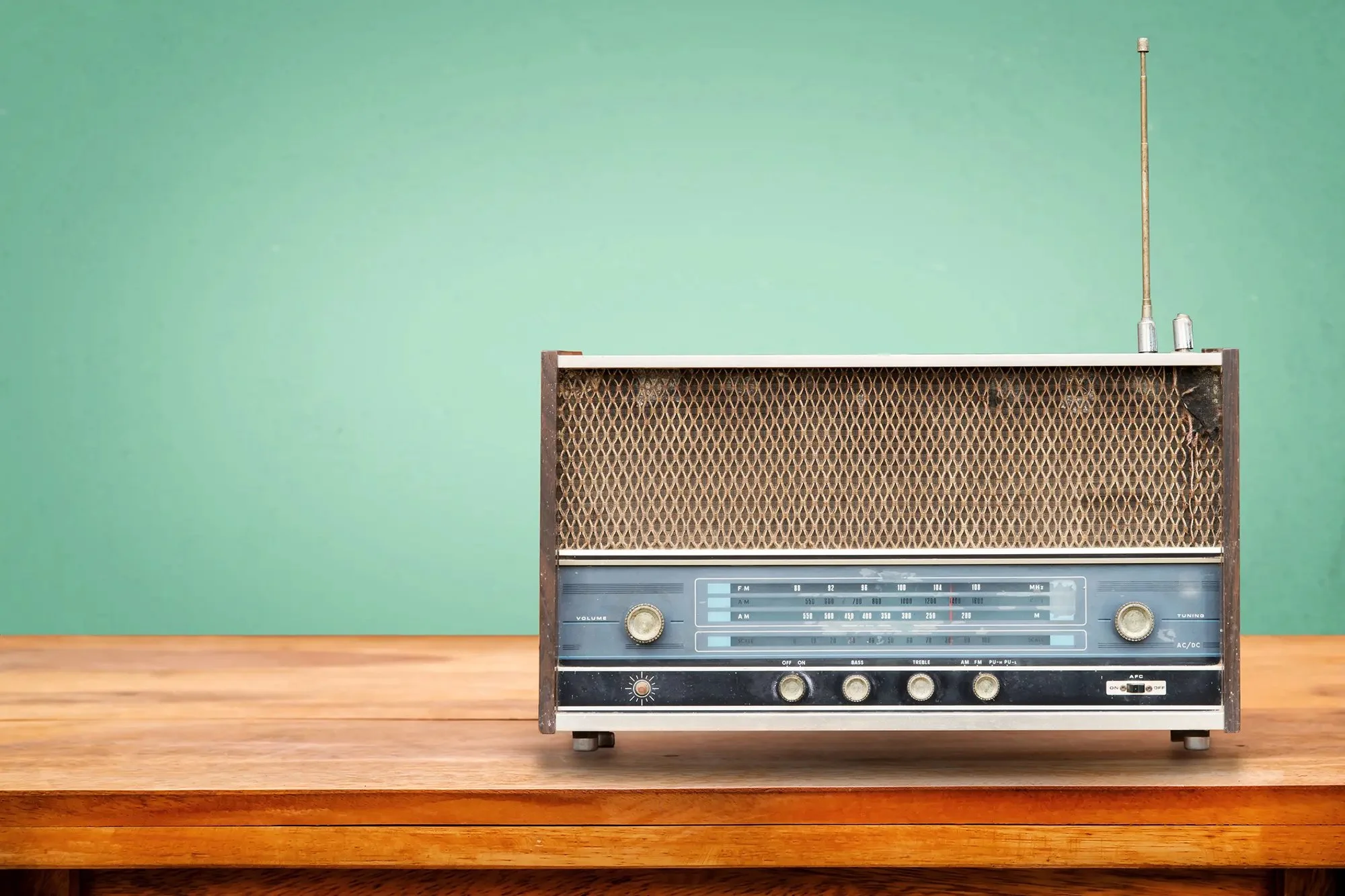 A Radio Broadcast from the Future