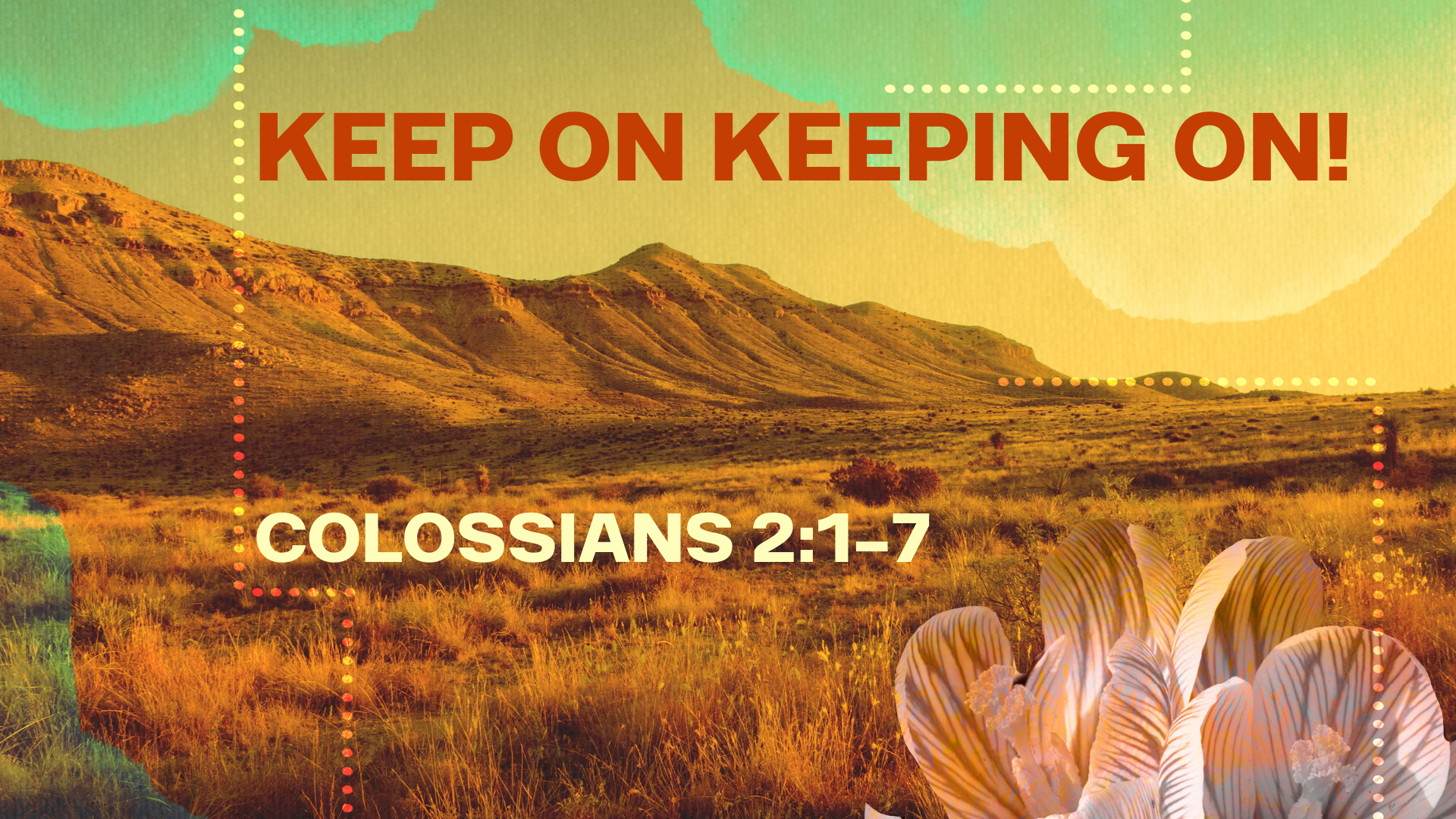 Keep On Keeping On!
