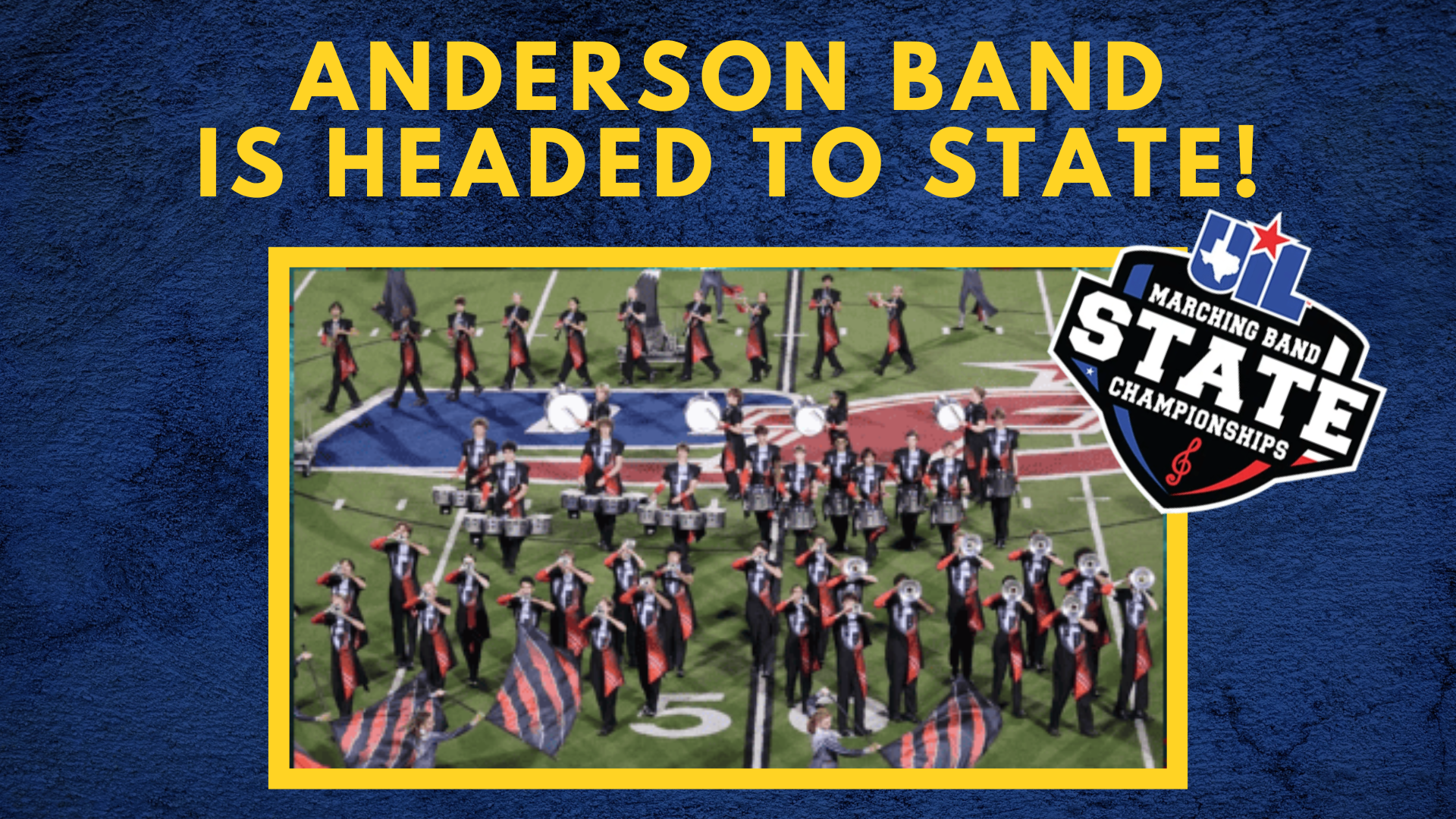 Anderson Band is headed to state!
