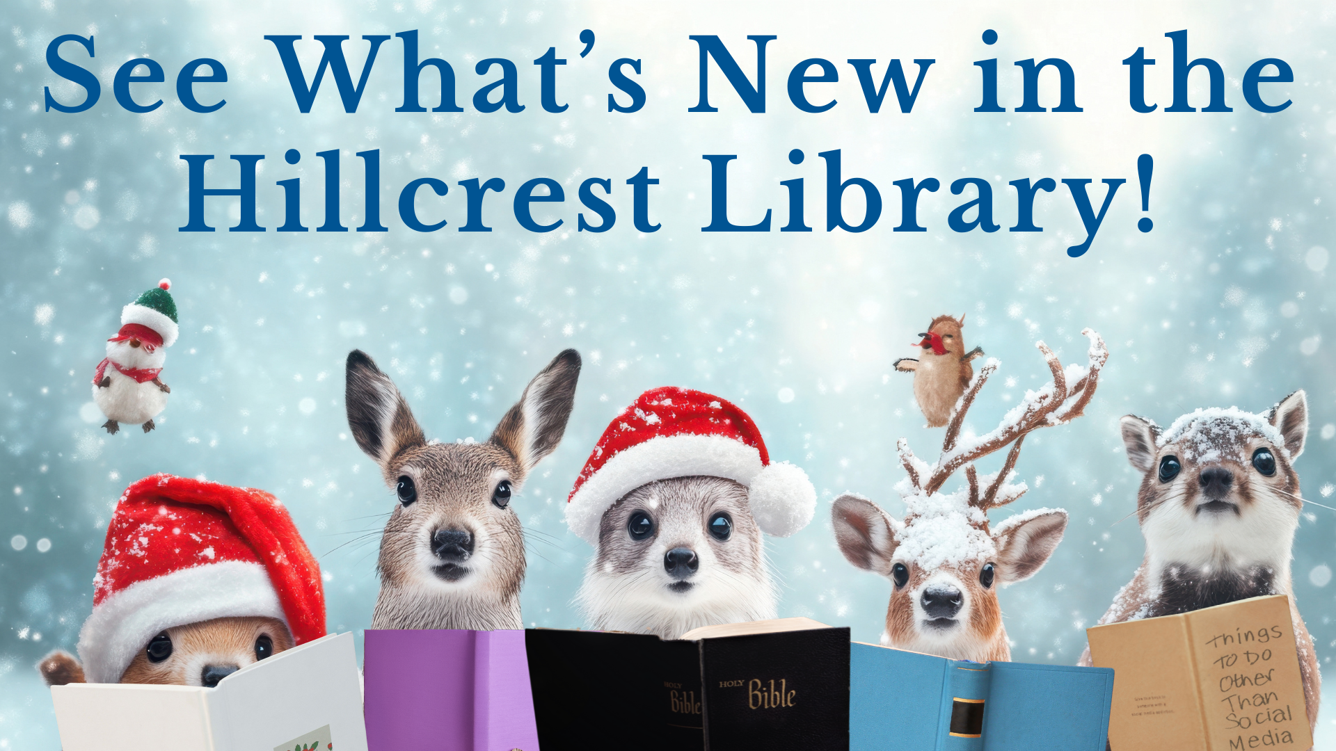 Check Out the Hillcrest Library