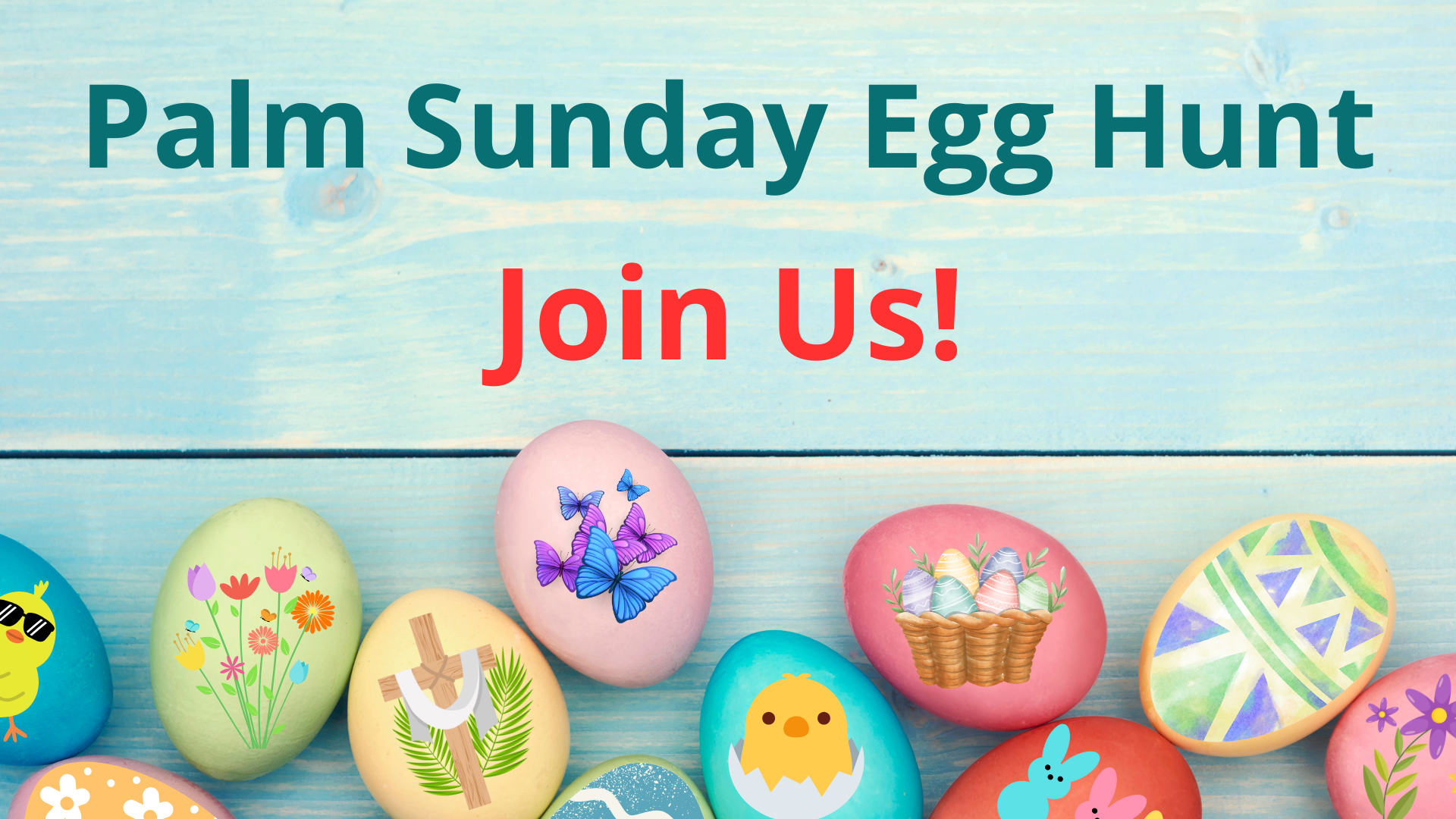 Palm Sunday Egg Hunt