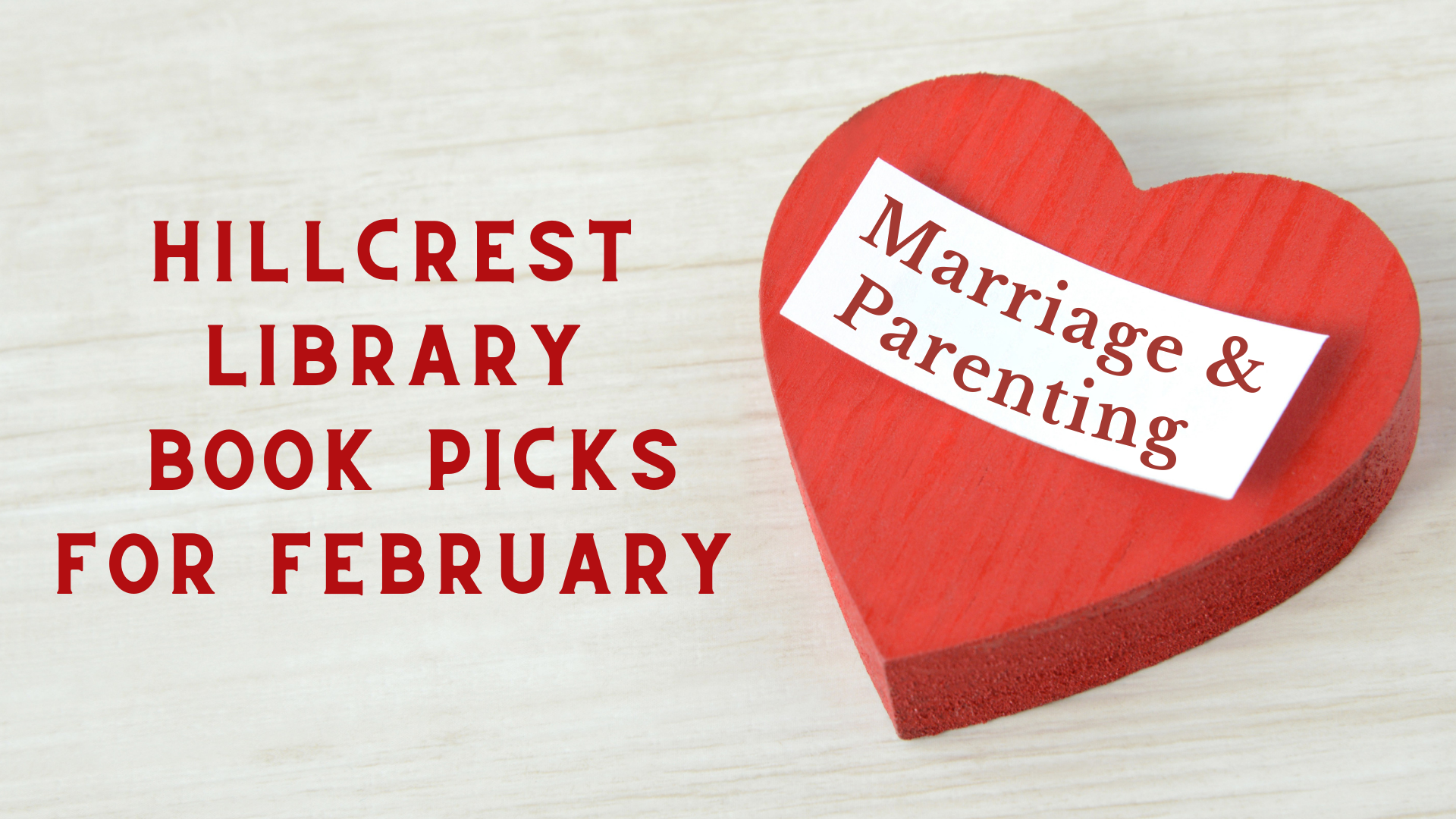 Check Out the Hillcrest Library