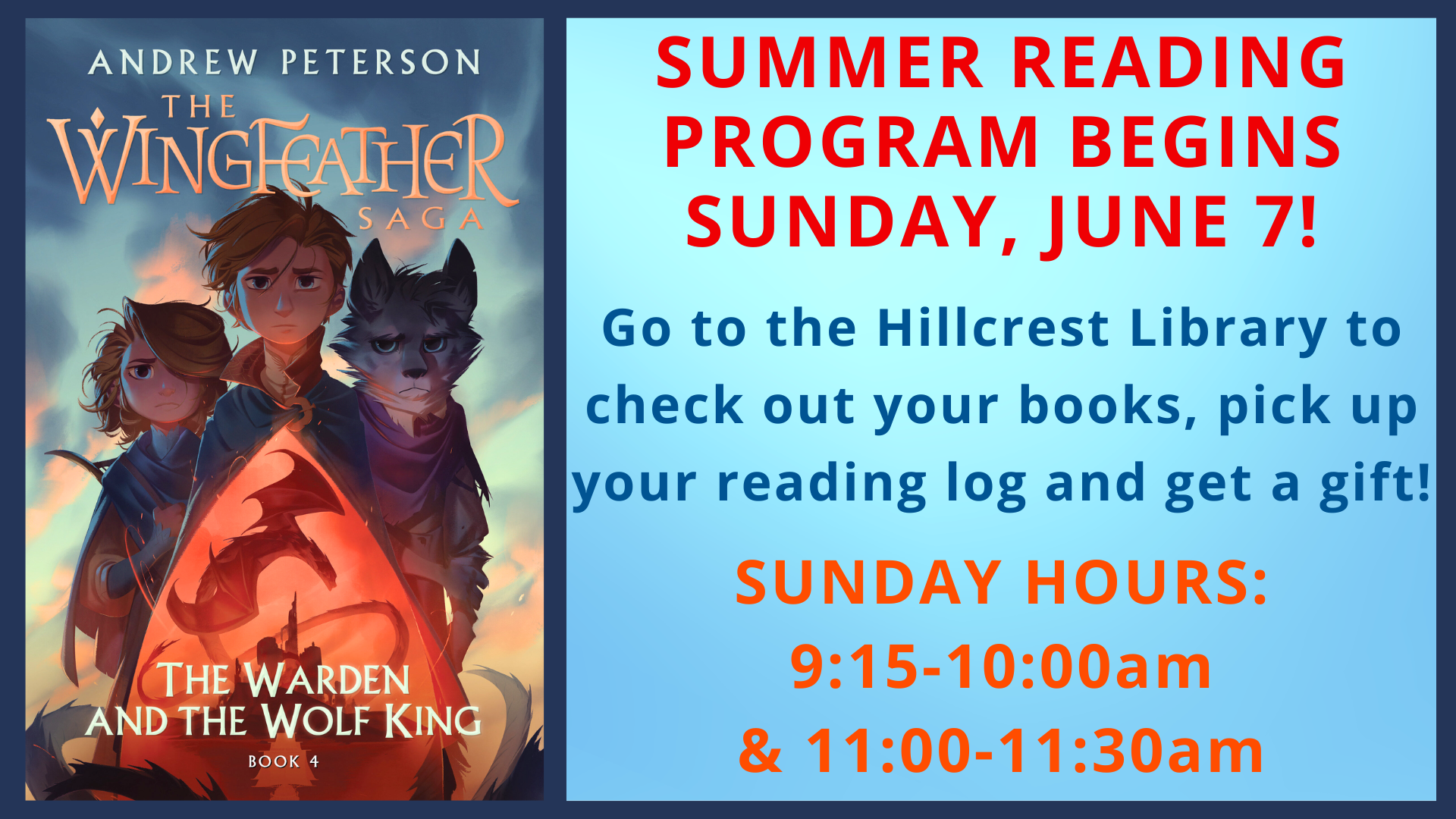 Check Out the Hillcrest Library