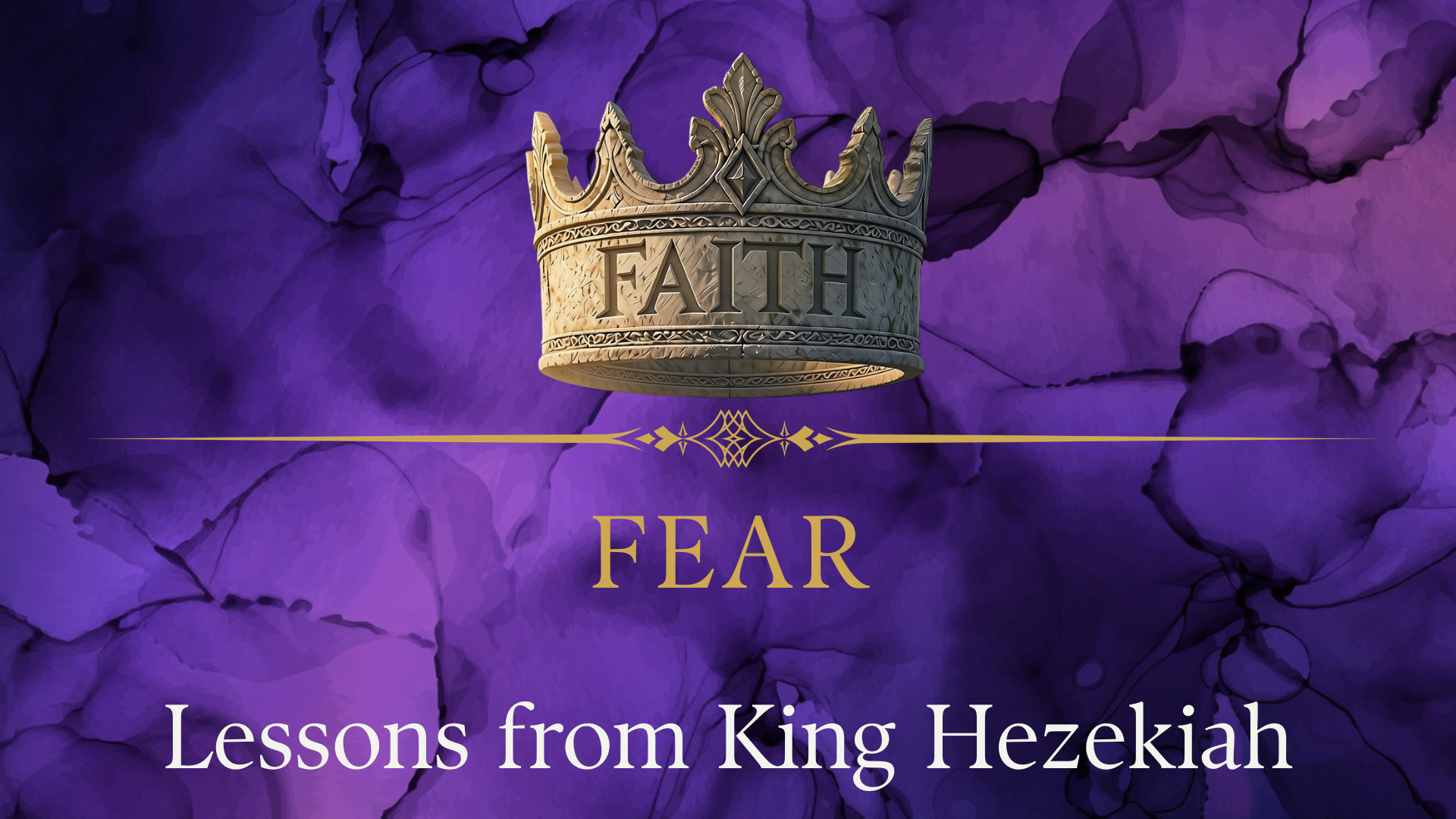 A Faith > Fear Puts First Things First