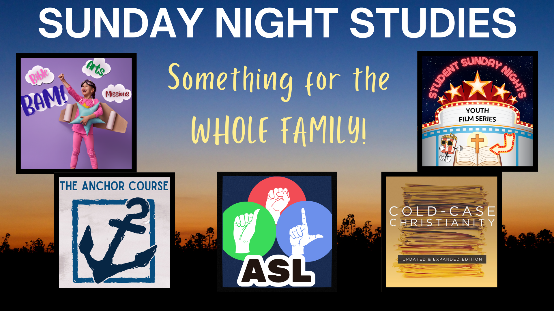 Sunday Night Studies