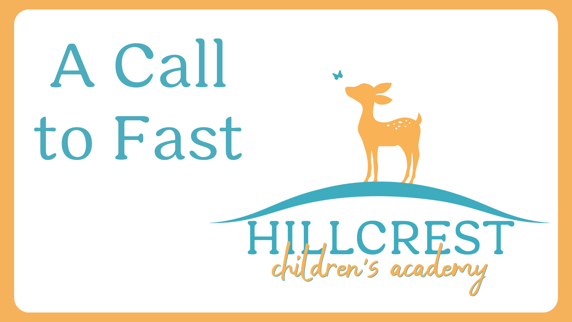 A Call to Fast