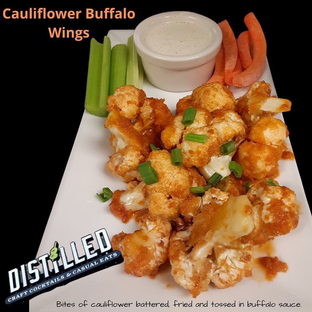 Something different...Something delicious 🤤 
#appetizers #frederickmd #buffalo #cauliflower #frederickfoodie #sharewithafriend #getinmybelly