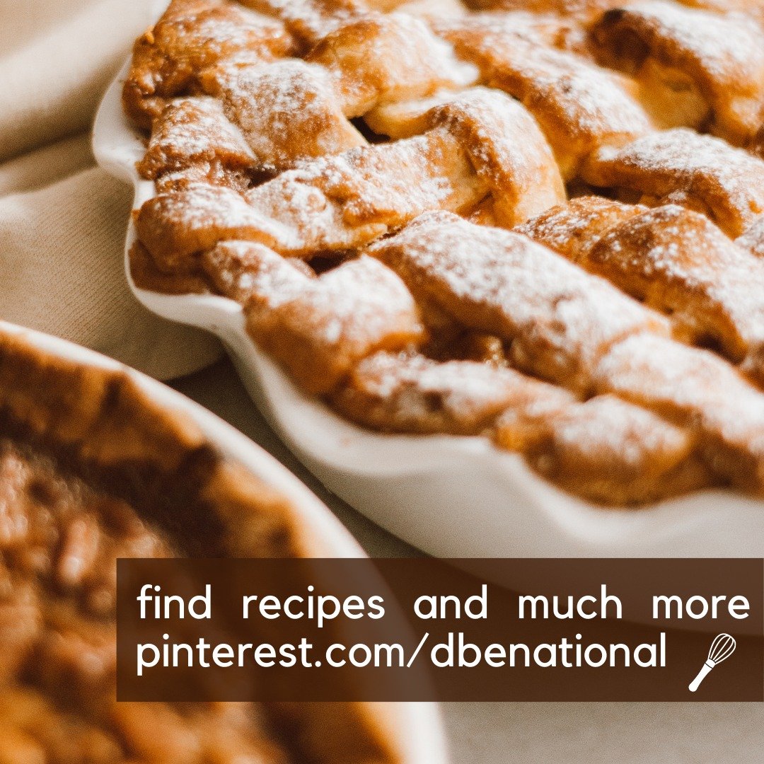 Do you love traditional baking? Follow us on #pinterest for recipes, DBE History and a whole lot more!
#dbewomen #pinterestinspired #recipeshare #recipesforyou 
pinterest.com/dbenational