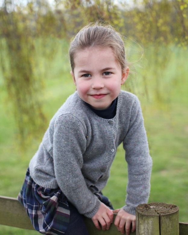 Many happy returns of the day to Princess Charlotte on her birthday! | Image: Courtesy  @theroyalfamily 
#happybirthday #princesscharlotte #royalbirthday