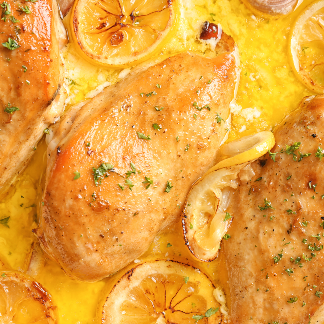 Chicken In Lemon Sauce 
