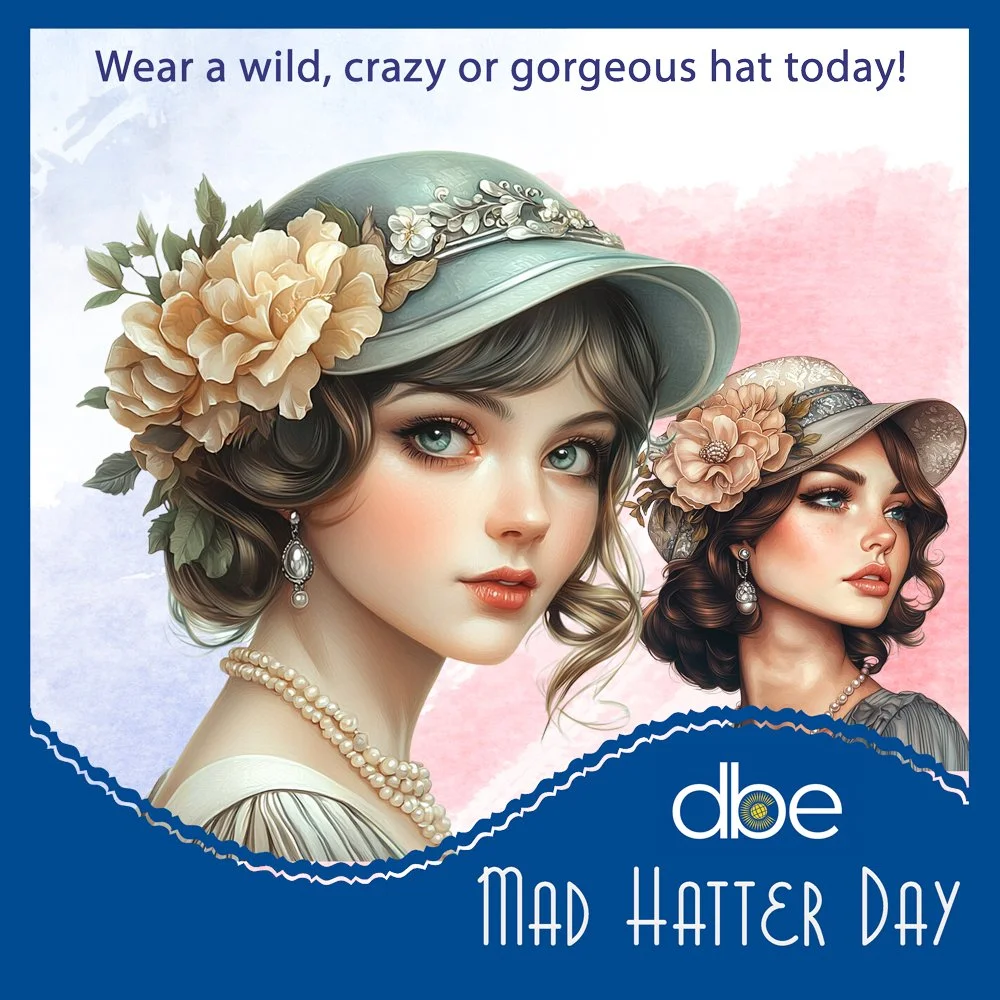 &quot;I have always enjoyed the Mad Hatter and Alice in Wonderland. What about you?
The unofficial holiday was created in 1986 in Boulder Colorado by a group of computer technicians who were inspired by the Hatter and his antics in the epic fantasy n