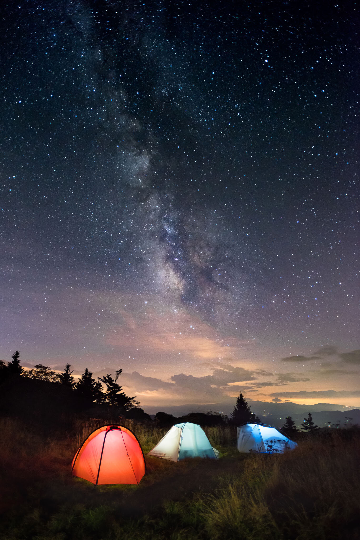 Sky camping