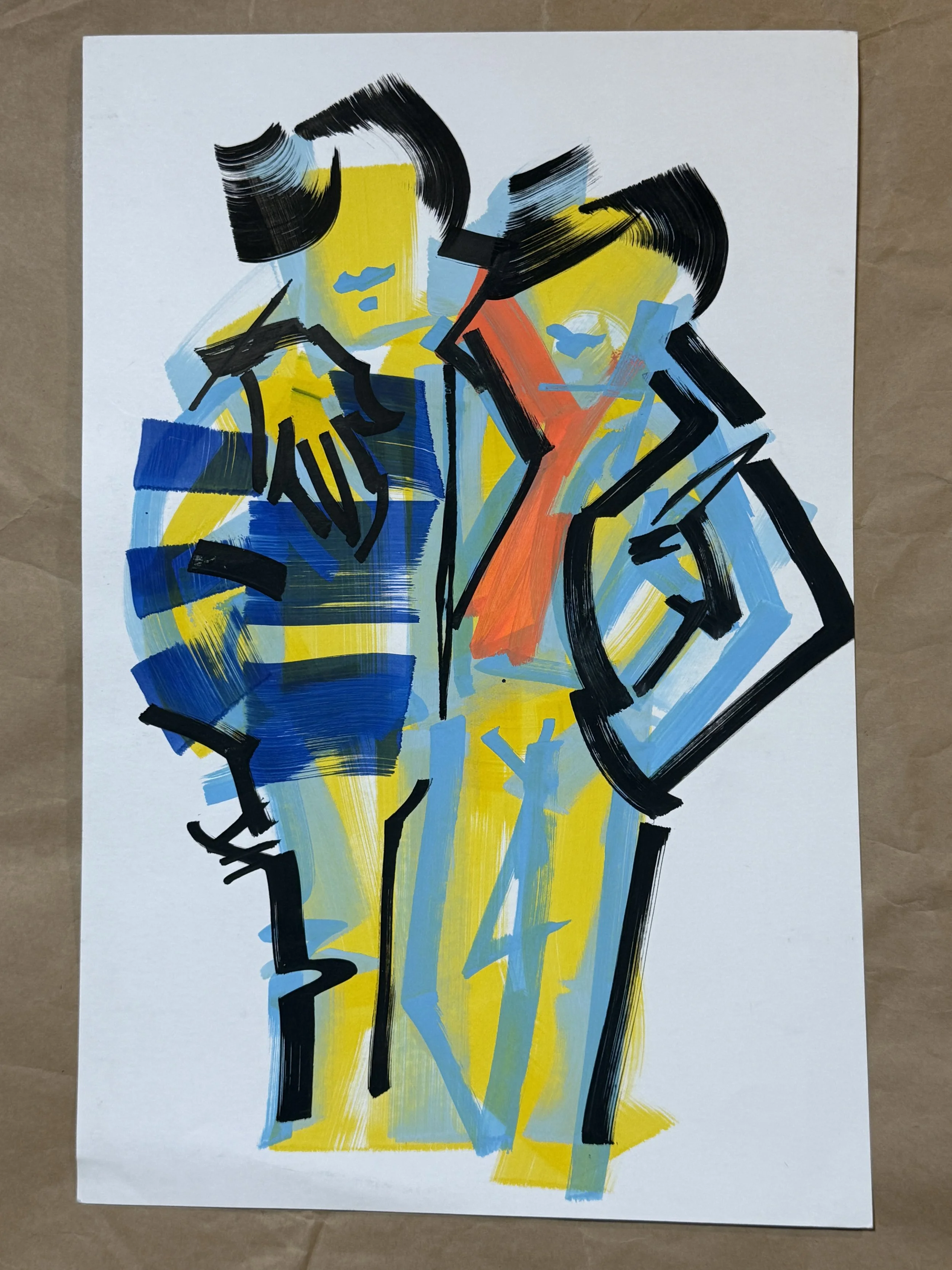 Lavender Love (Three Paintings)