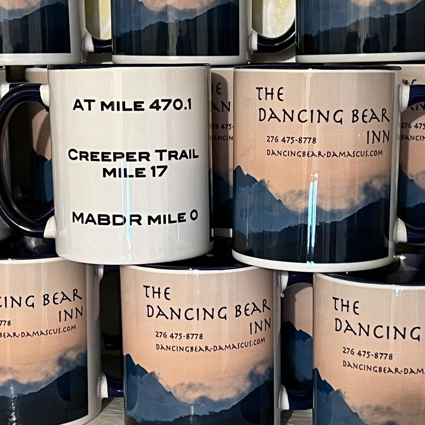 So excited to have our own mugs!
.
.
.
.
#dancingbearinn #Damascus #damascusva #visitdamascusva #TheDancingBear #ridebdr #creepertrailva #mabdr