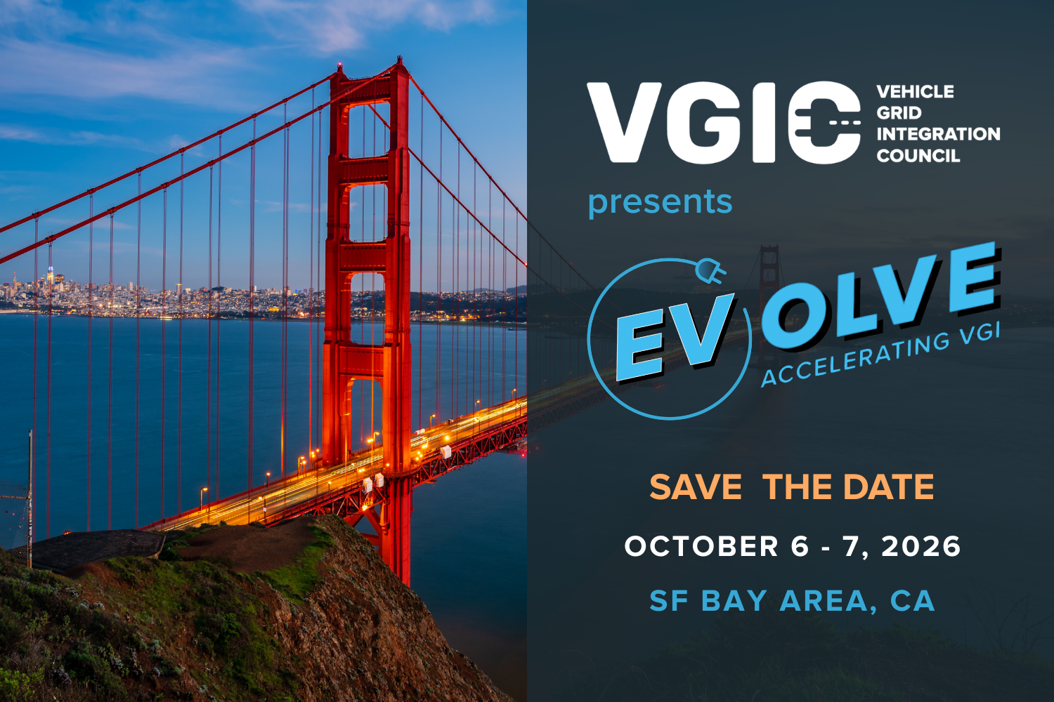 Save the Date for EVolve by VGIC | October 6 - 7, 2026
