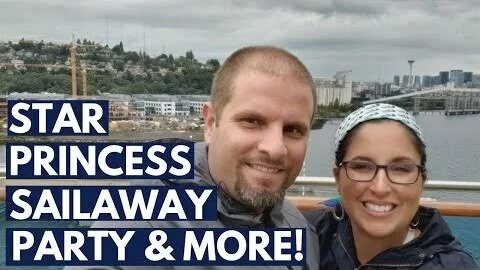 Star Princess Alaska Cruise Day 1 Part 2 Sail Away and More!