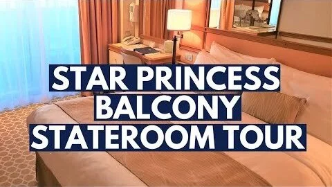 Star Princess Balcony Stateroom Tour L209, Princess Cruises