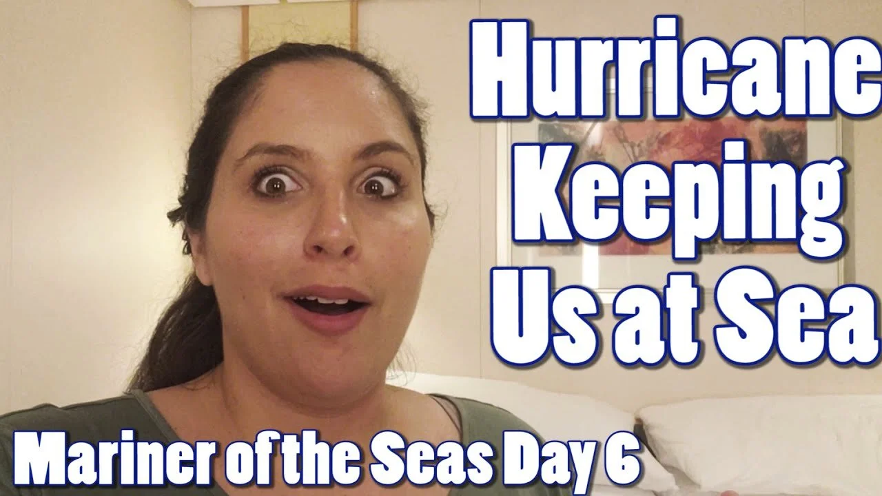 Mariner of the Seas Day 6 Cruise Vlog, Hurricane Dorian Keeping Us At Sea!