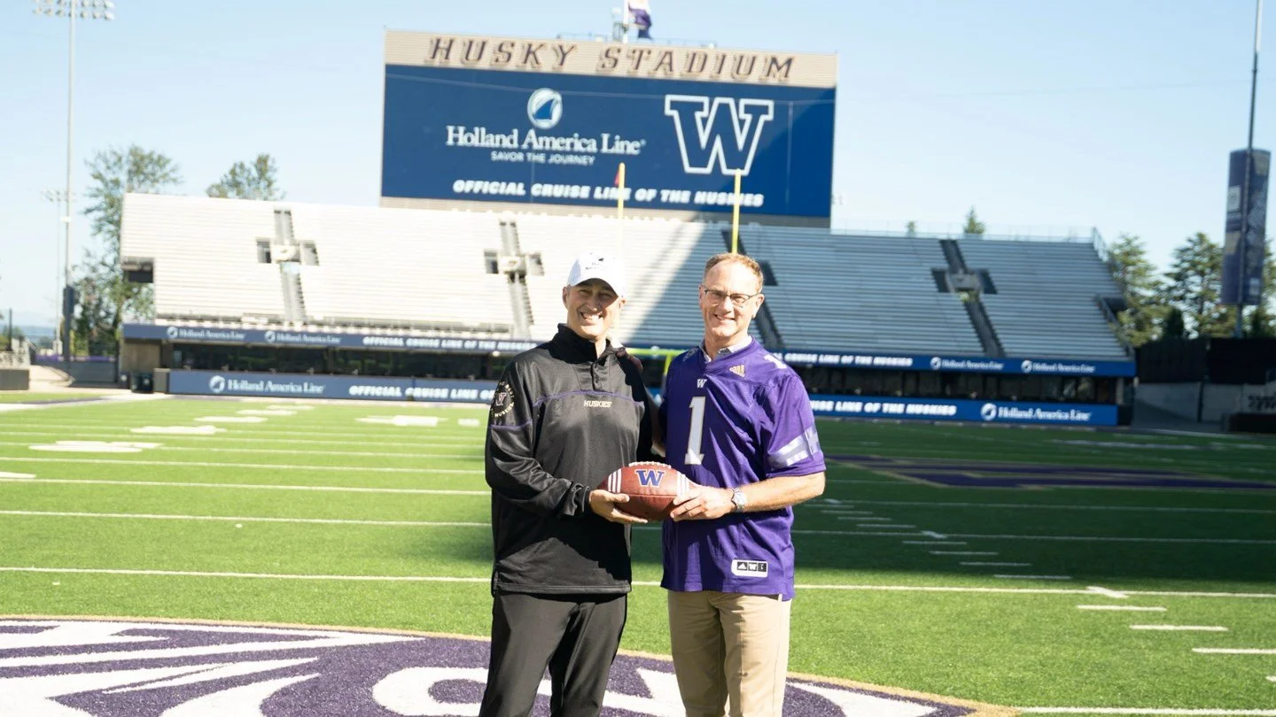 Holland America Line partners with University of Washington Athletics