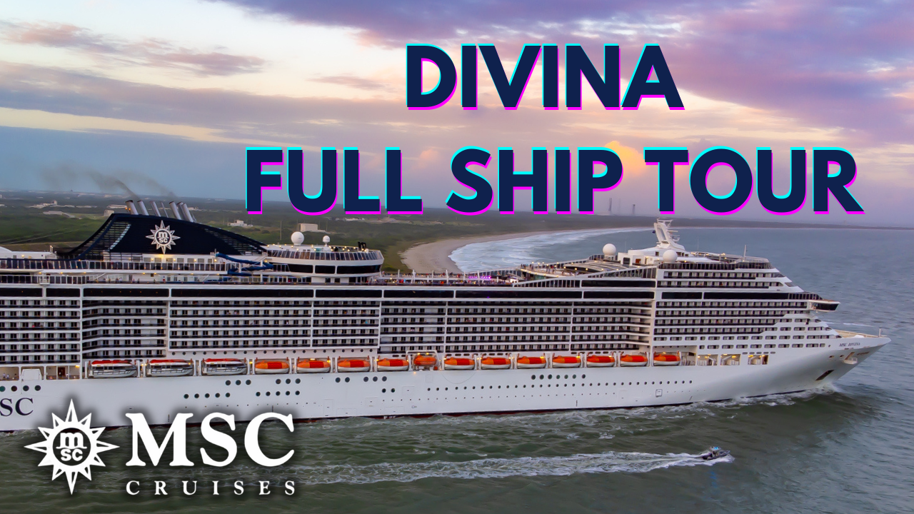MSC Cruises, MSC Divina Full Ship Tour, 2022