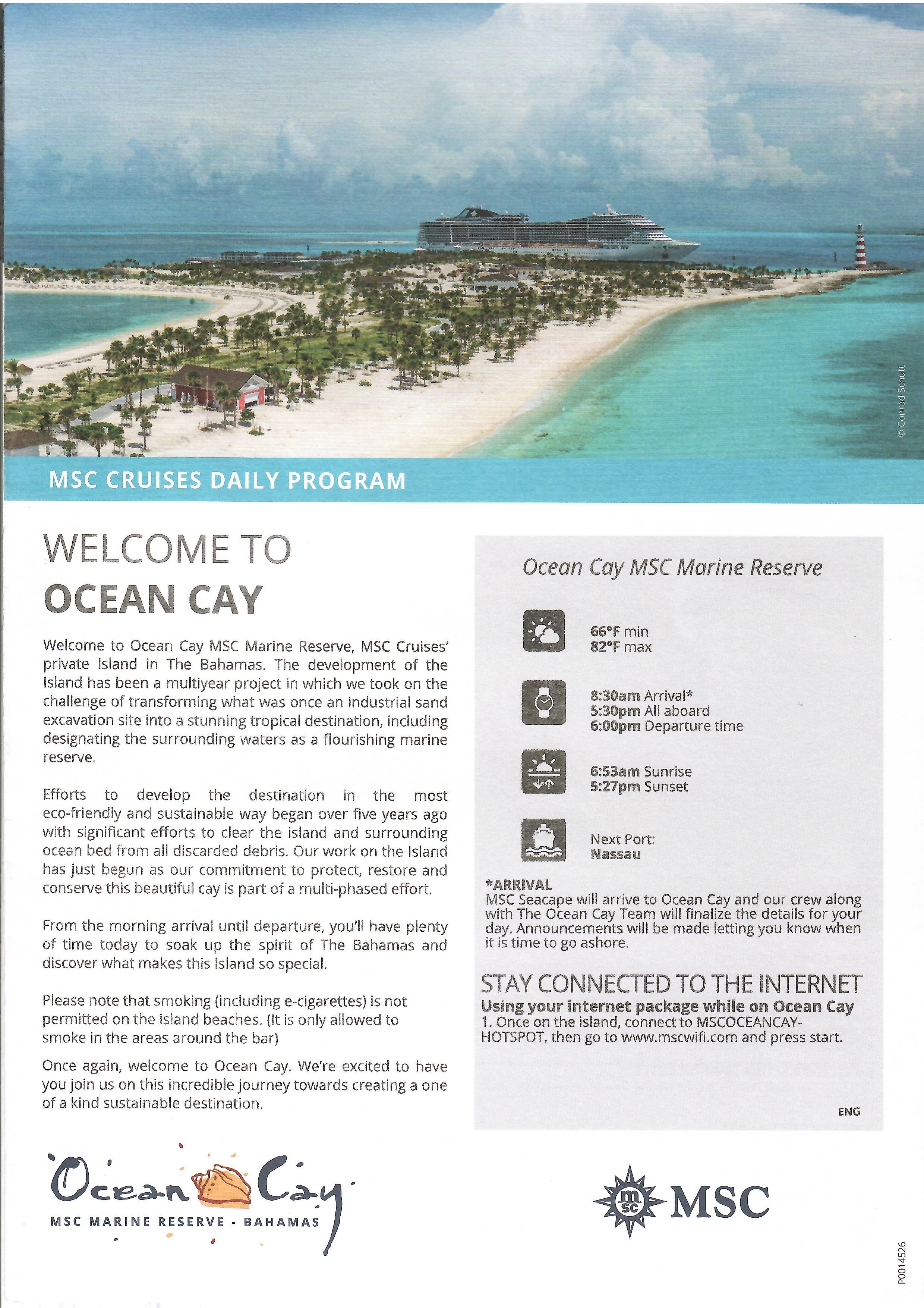 2022 December 12th -Day02 Ocean Cay Island - MSC Seascape - Page 01.jpg