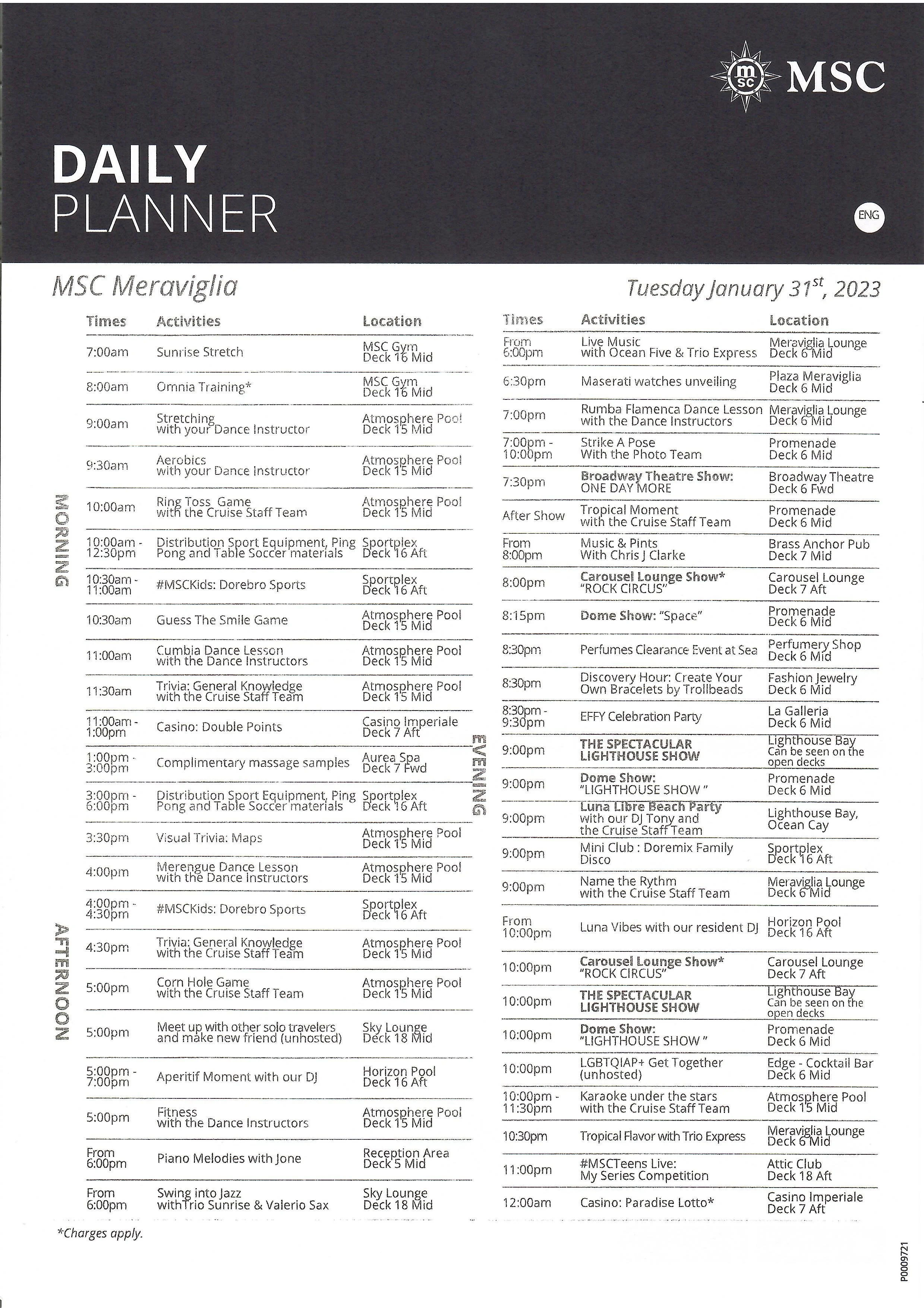 June Schedule Planner